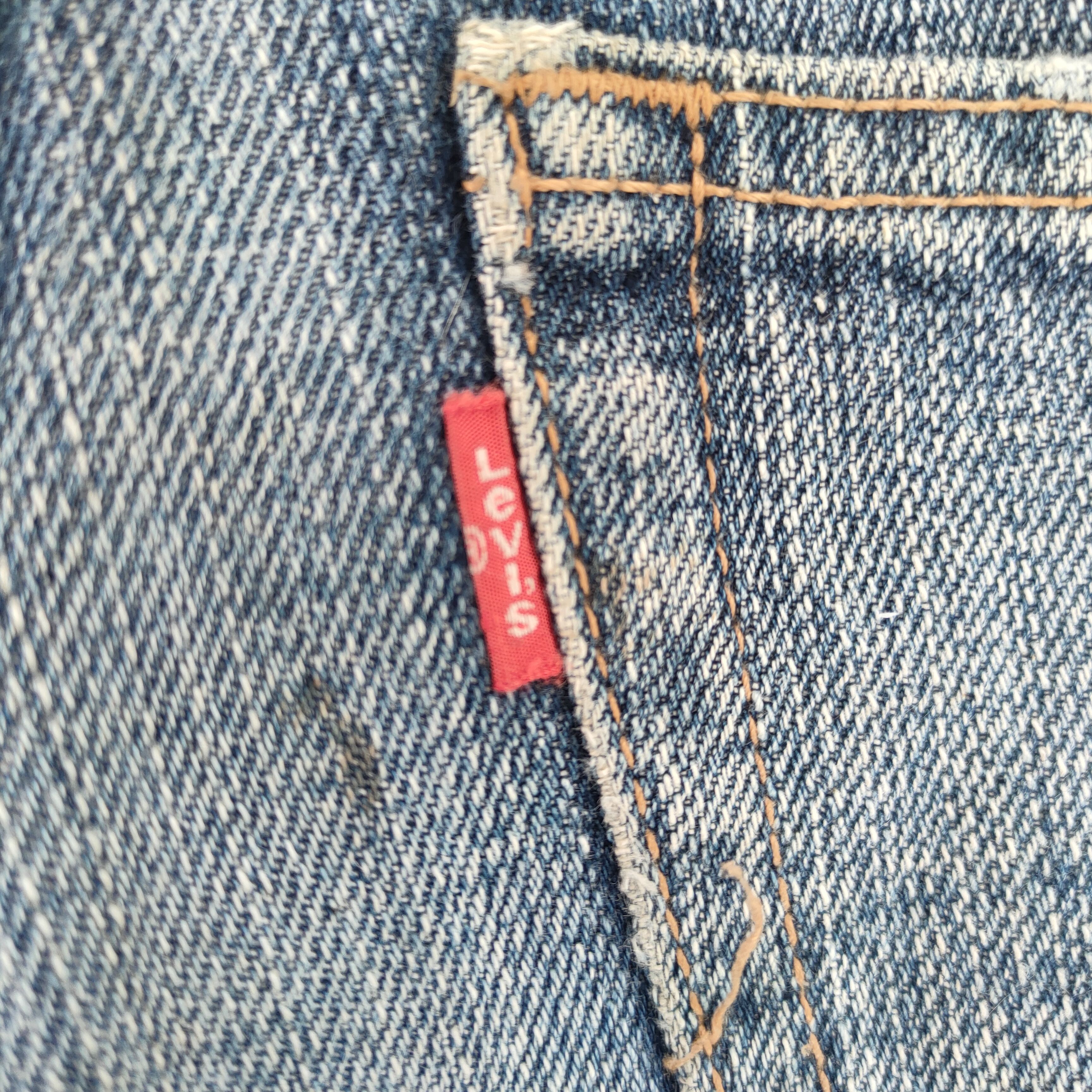 Levi's Vintage Clothing VINTAGE LEVI'S 533 FADED DENIM JEANS PANTS Size US 33 - 12 Thumbnail