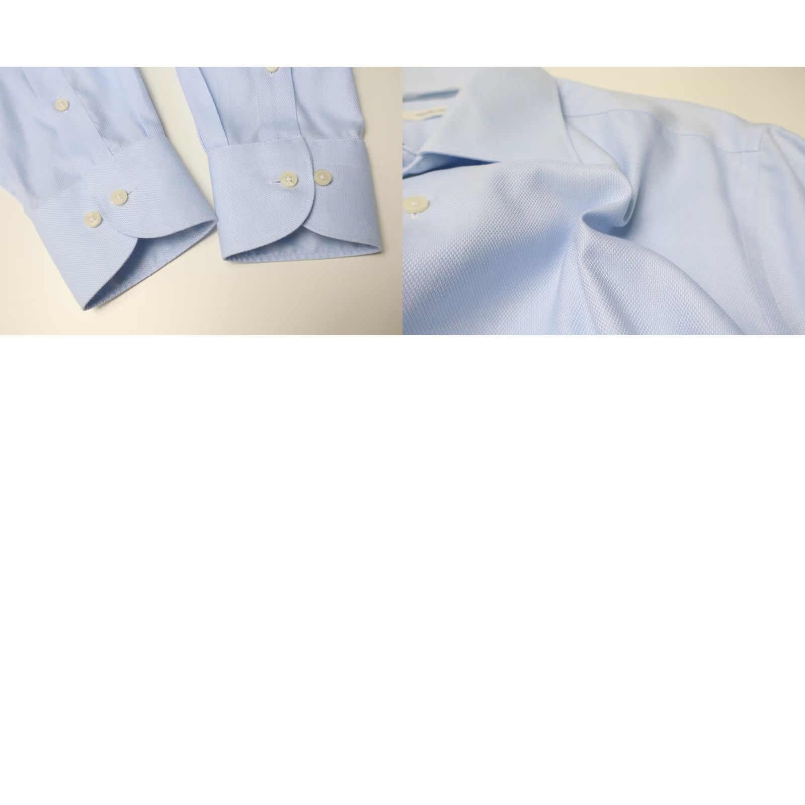 Suitsupply Suitsupply Shirt Mens 39/15 1/2 Blue Traveller Slim Fit Formal Men Collared Long Sleeve Size 40R - 8 Thumbnail