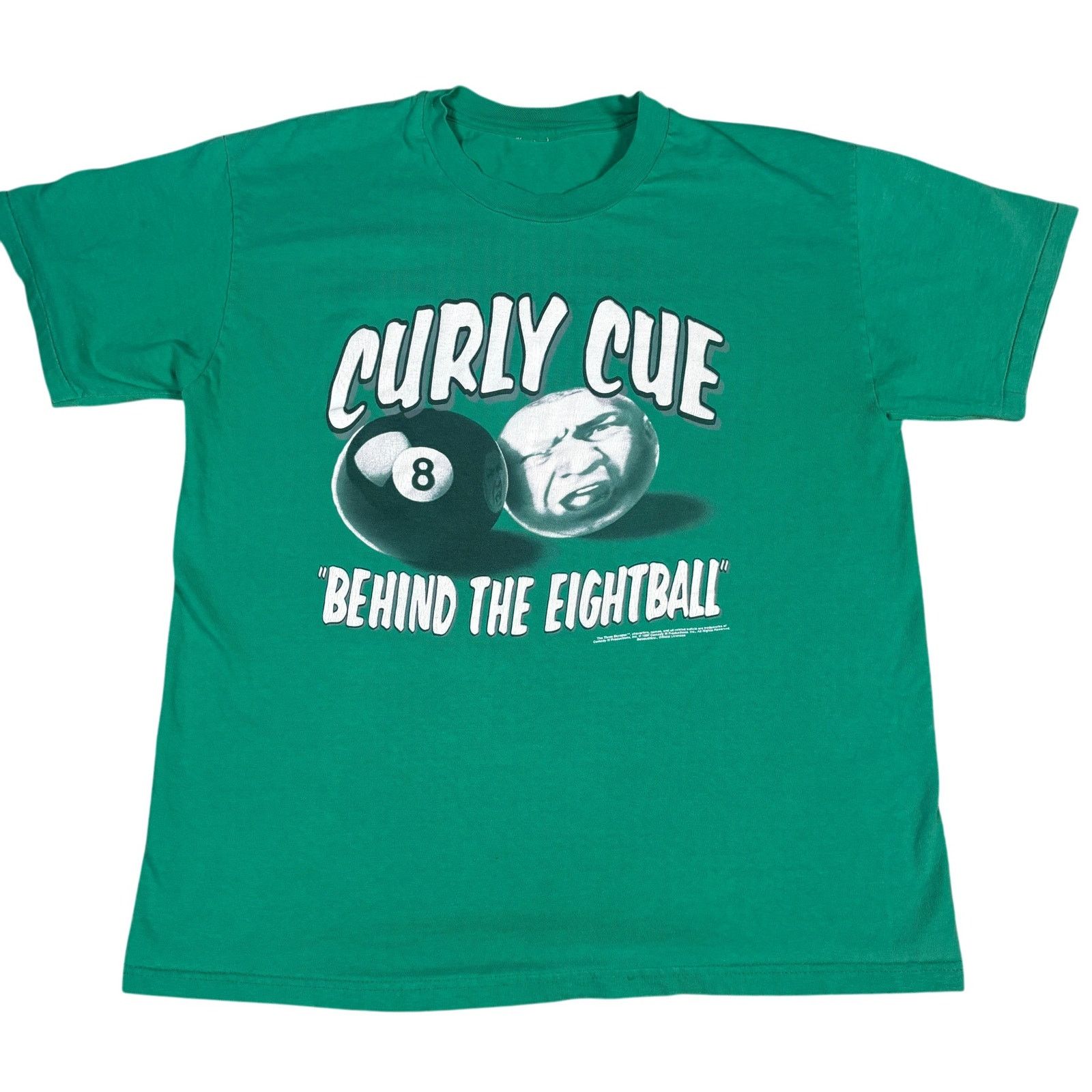 Vintage Vintage 1997 The Three Stooges Curly Cue promo tshirt Lg 90s Size US L / EU 52-54 / 3 - 1 Thumbnail