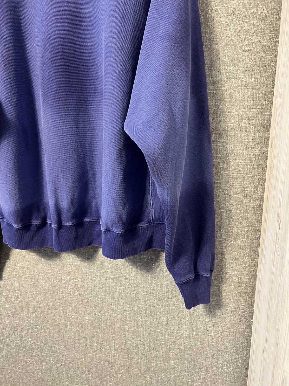 Gucci Gucci Blue Washed Effect Knit Interlocking GG Print Hoodie Size US M / EU 48-50 / 2 - 17 Thumbnail