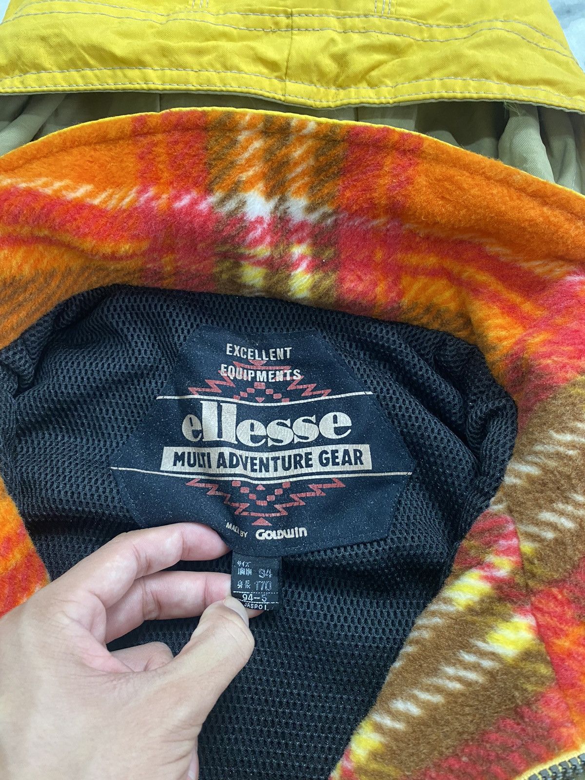 1990s ELLESSE THINSULATE WINTER ANORAK JACKET HEAVY