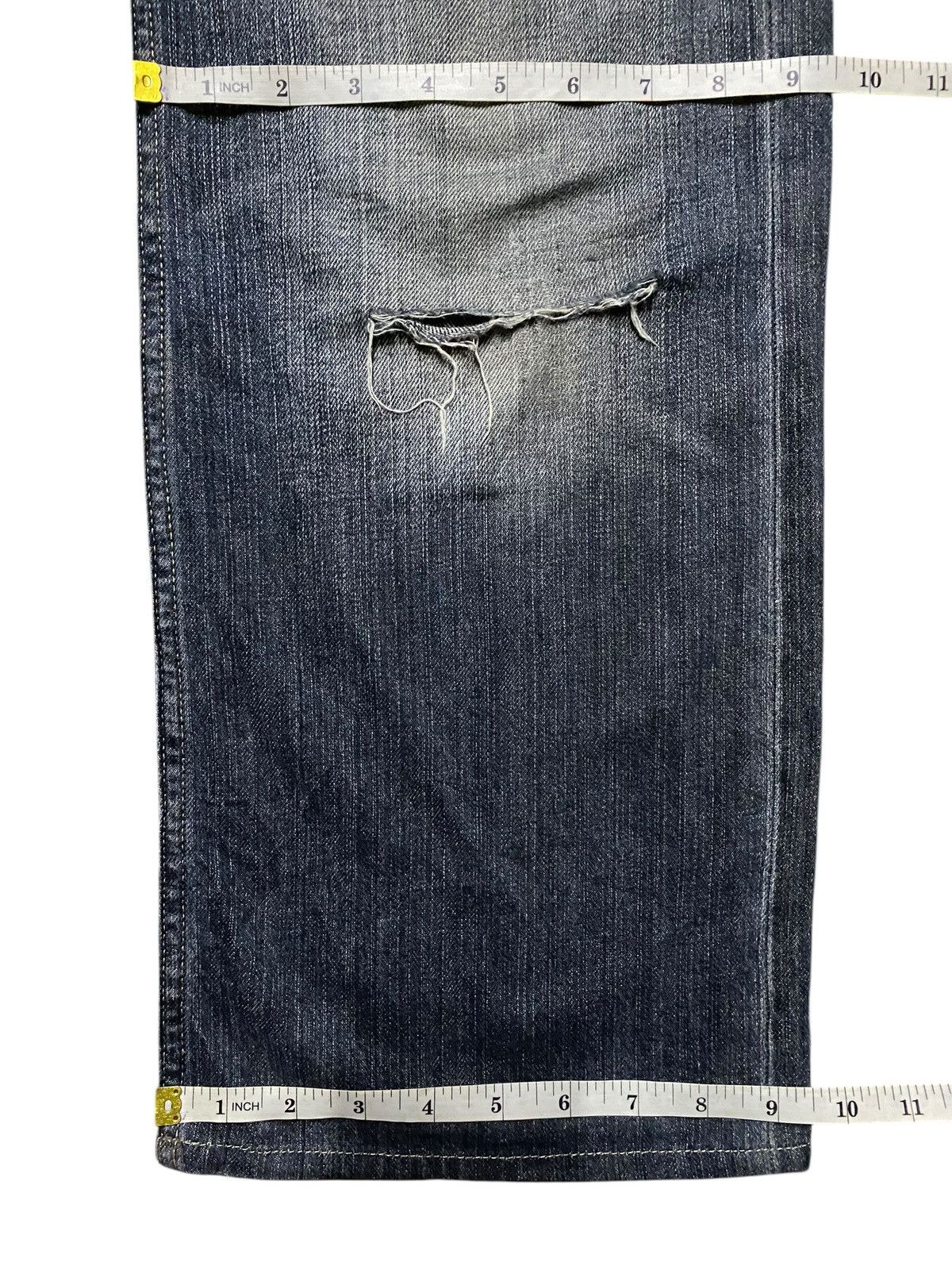 Kapital Rare Authentic Root Three Style Baggy Jeans Buckle Back Size US 33 - 17 Thumbnail