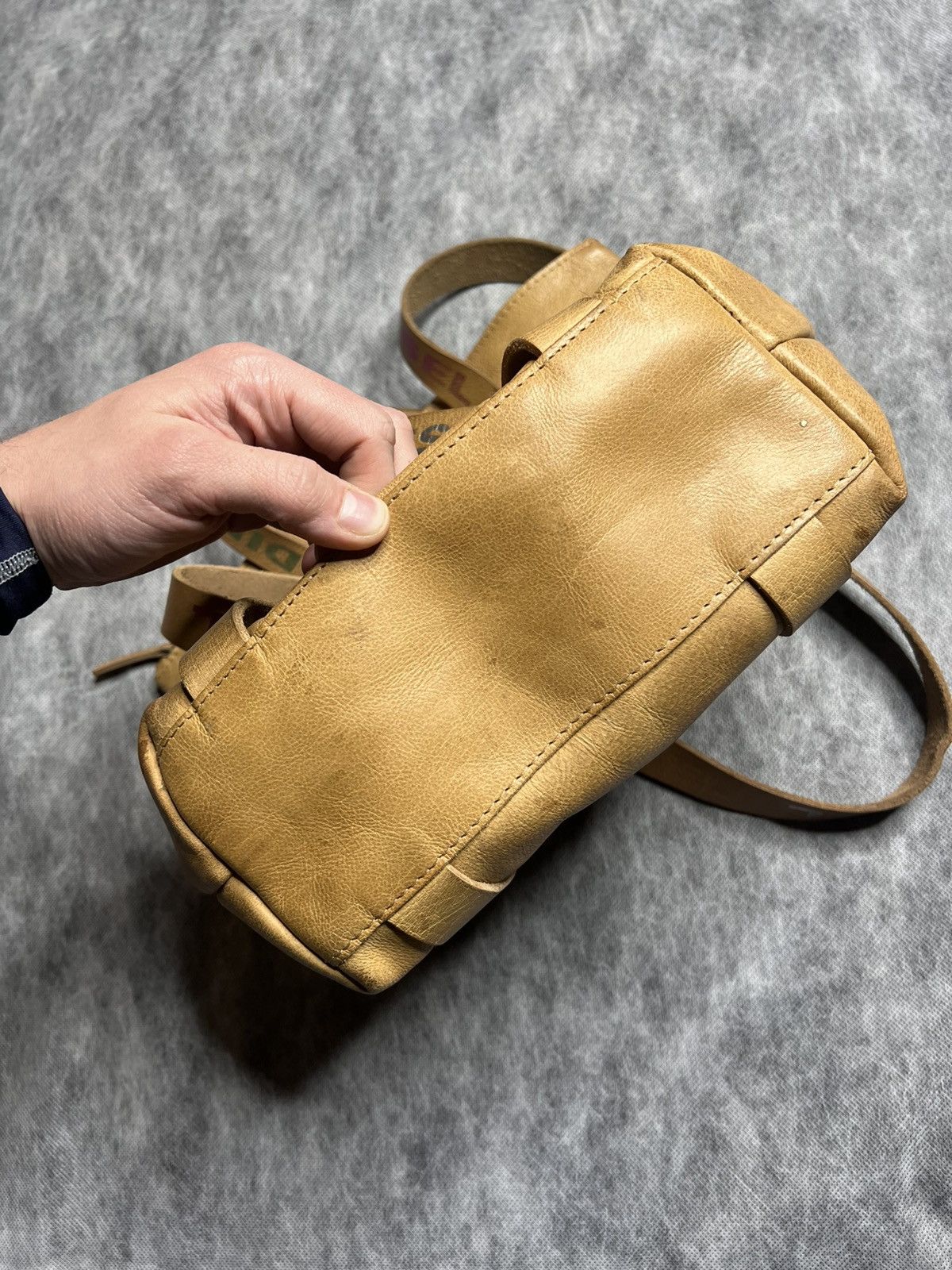 Diesel Vintage Y2K Diesel Leather Bag Size ONE SIZE - 2 Thumbnail