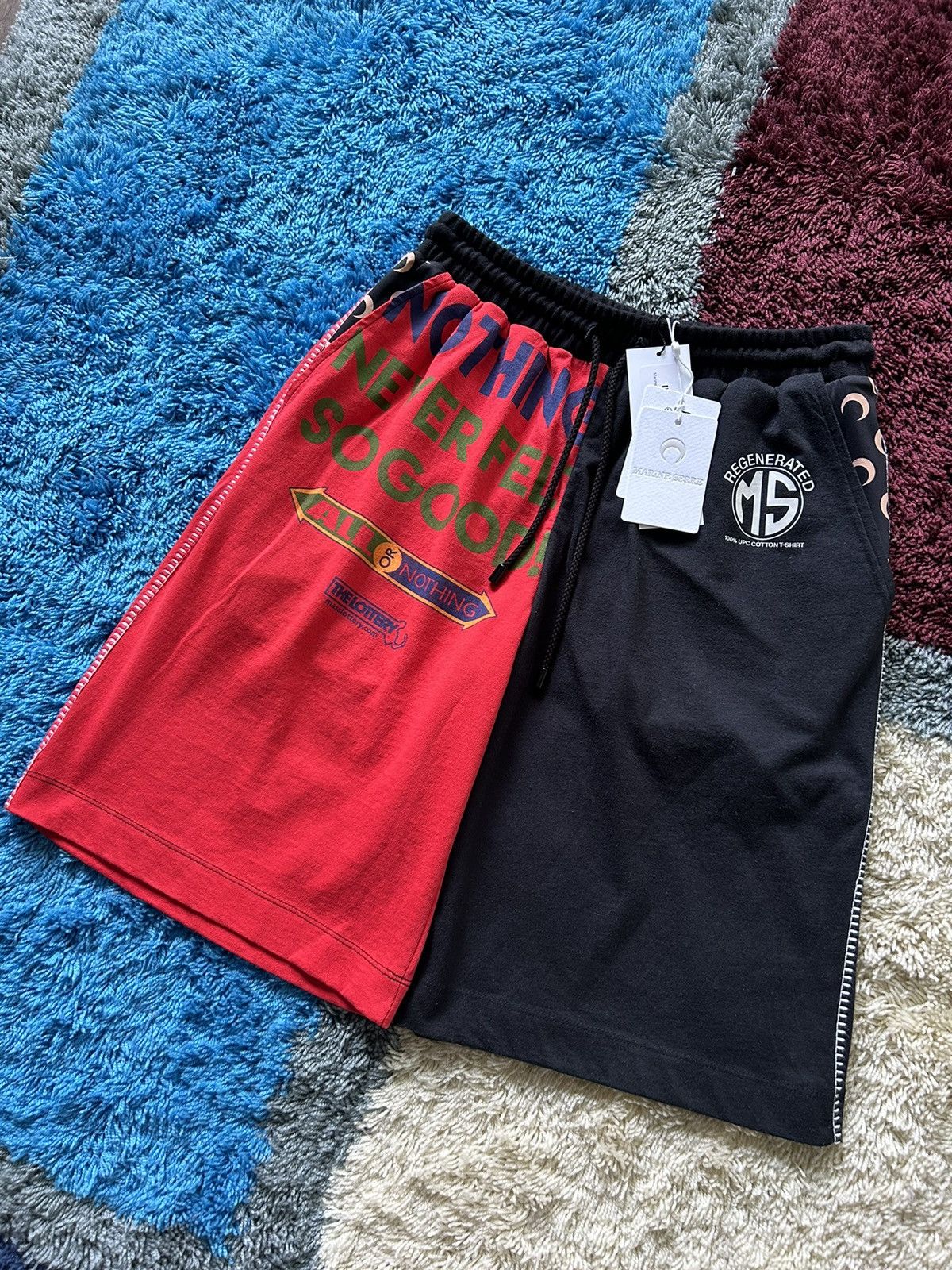 Marine Serre Regenerated patchwork shorts Size US 32 / EU 48 - 2 Thumbnail