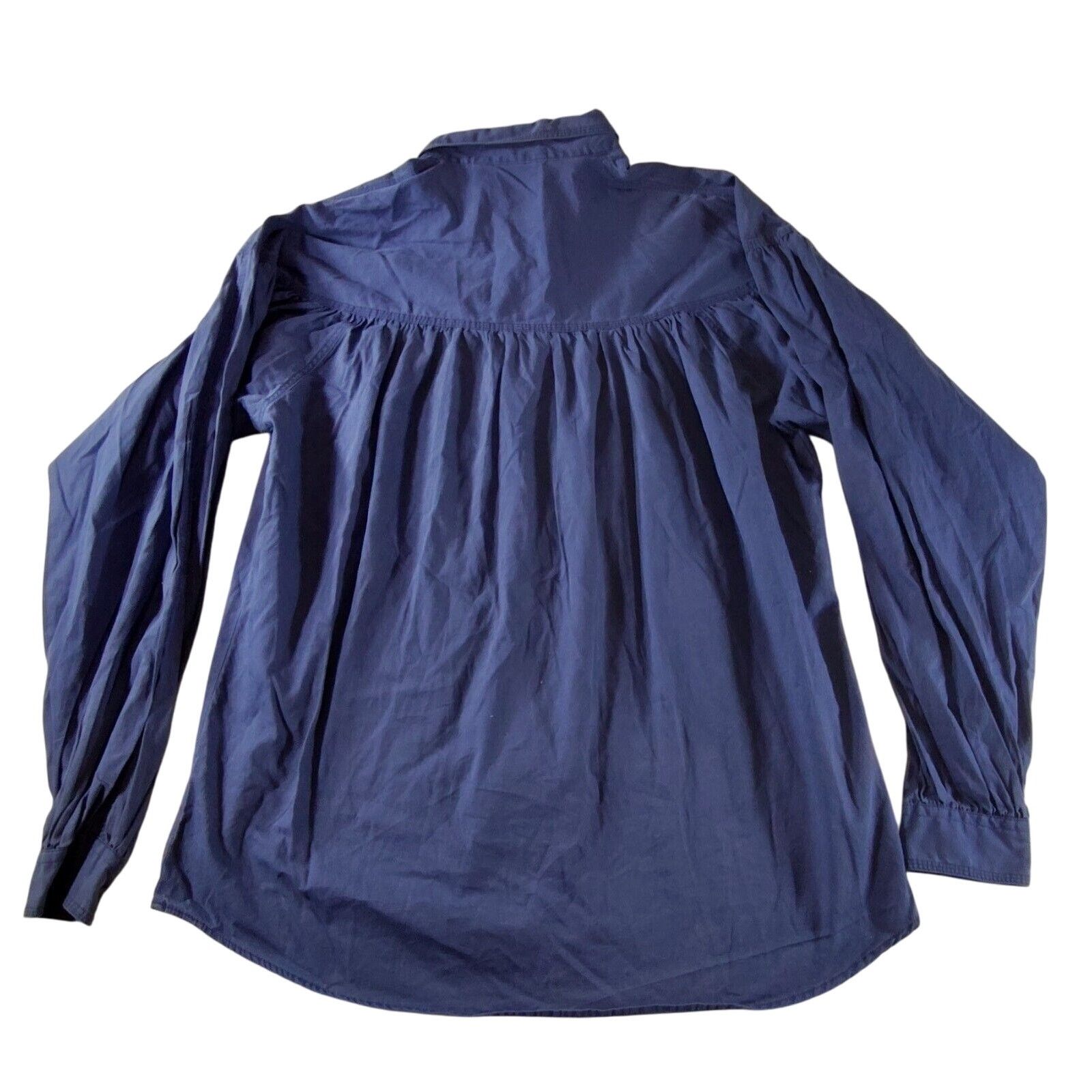 Woolrich Woolen Mills Vintage 70's Woolrich Womens Pleated Button Shirt XL Peasant Size XL / US 12-14 / IT 48-50 - 2 Thumbnail