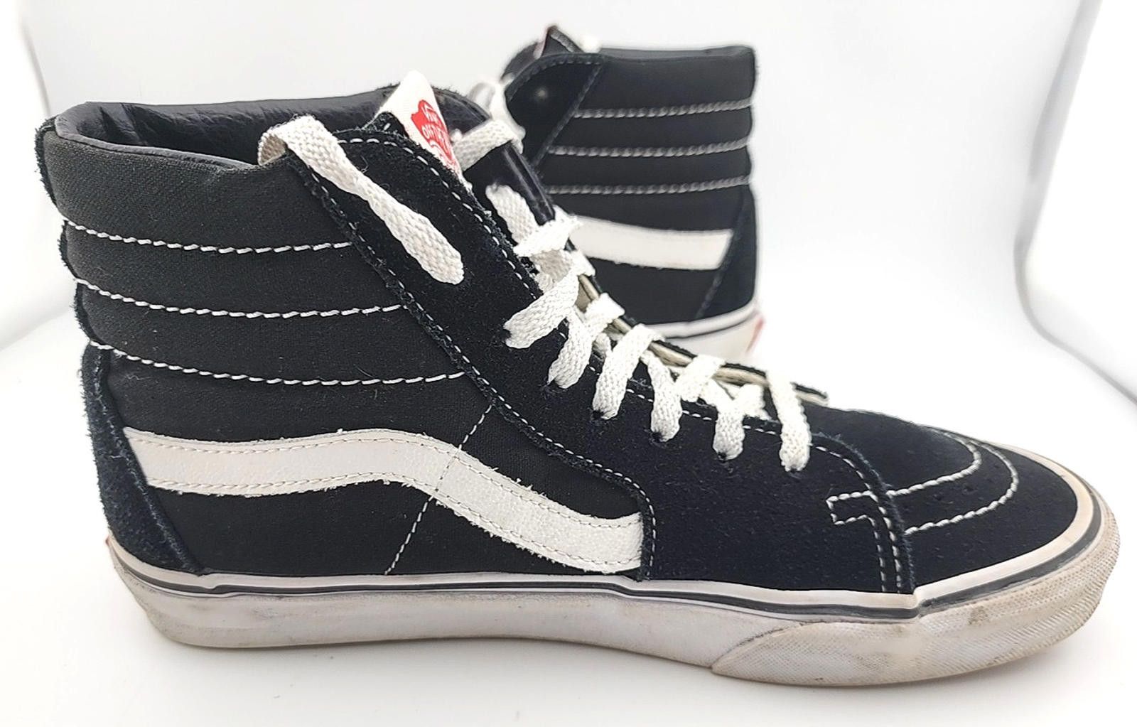 Vans Vans Shoes Hi Tops Men 7.5 Women 9 Black Suede Off The Wall Size US 7.5 / EU 40-41 - 4 Thumbnail