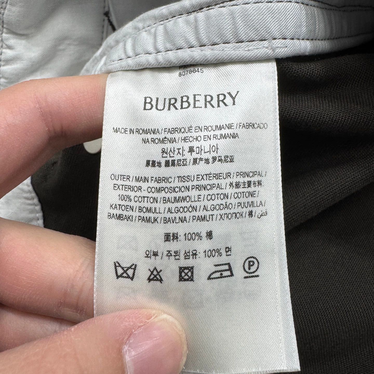 Burberry Burberry Solid Chinos Size S Size US 28 / EU 44 - 3 Thumbnail