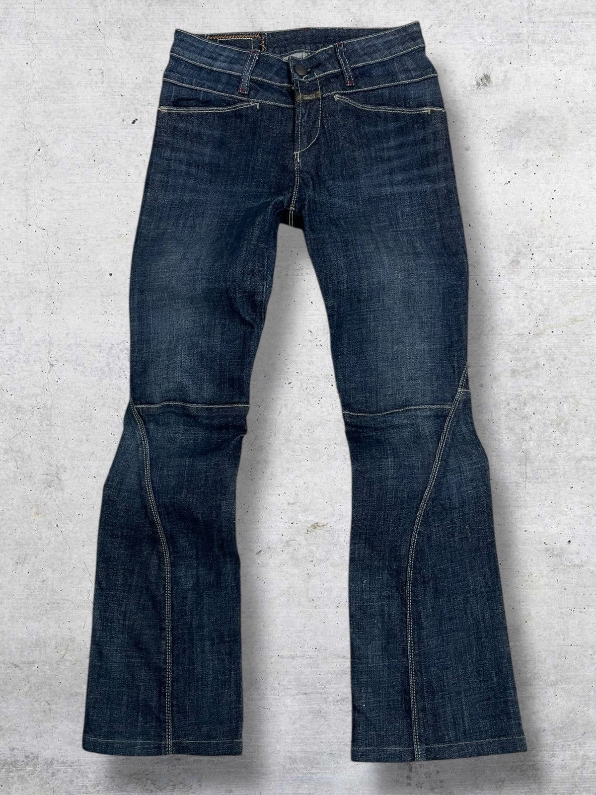 Marithe + Francois Girbaud MARITHE FRANCOIS GIRBAUD 1990S FLARED DENIM Size US 26 / EU 42 - 1 Thumbnail
