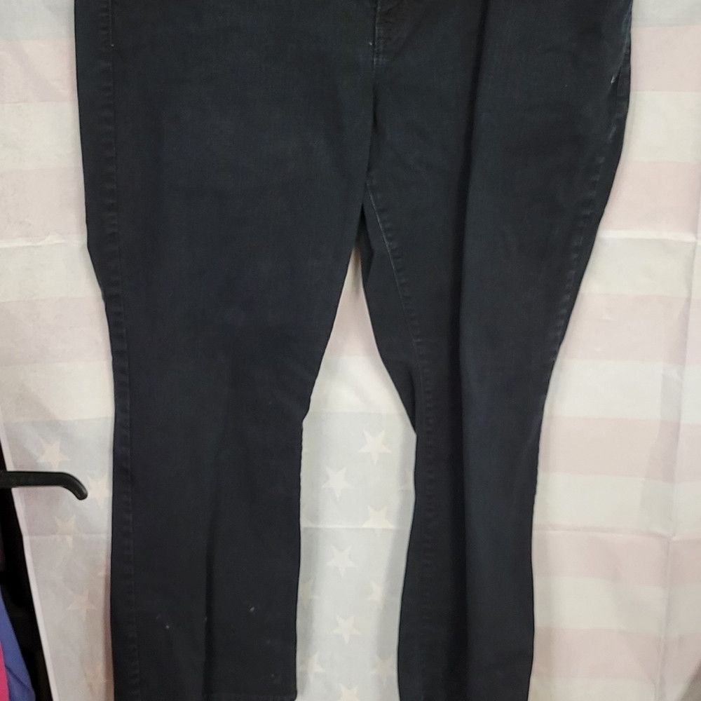 Levi's Levi Black Jeans Women's Boot Cut 512 Perfectly Shaping 22W Size 42" / US 20 - 2 Thumbnail