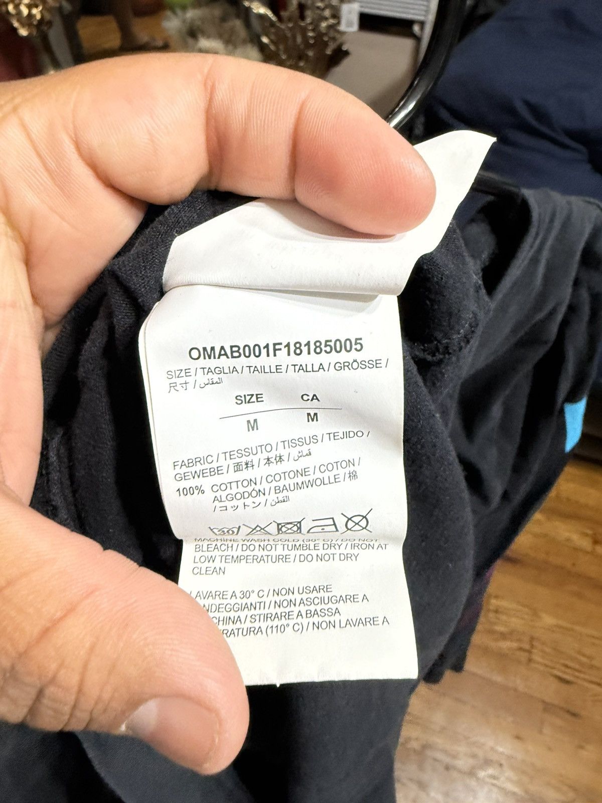 Off-White Off-White Gradient Long Sleeve Size Medium Size US M / EU 48-50 / 2 - 9 Thumbnail