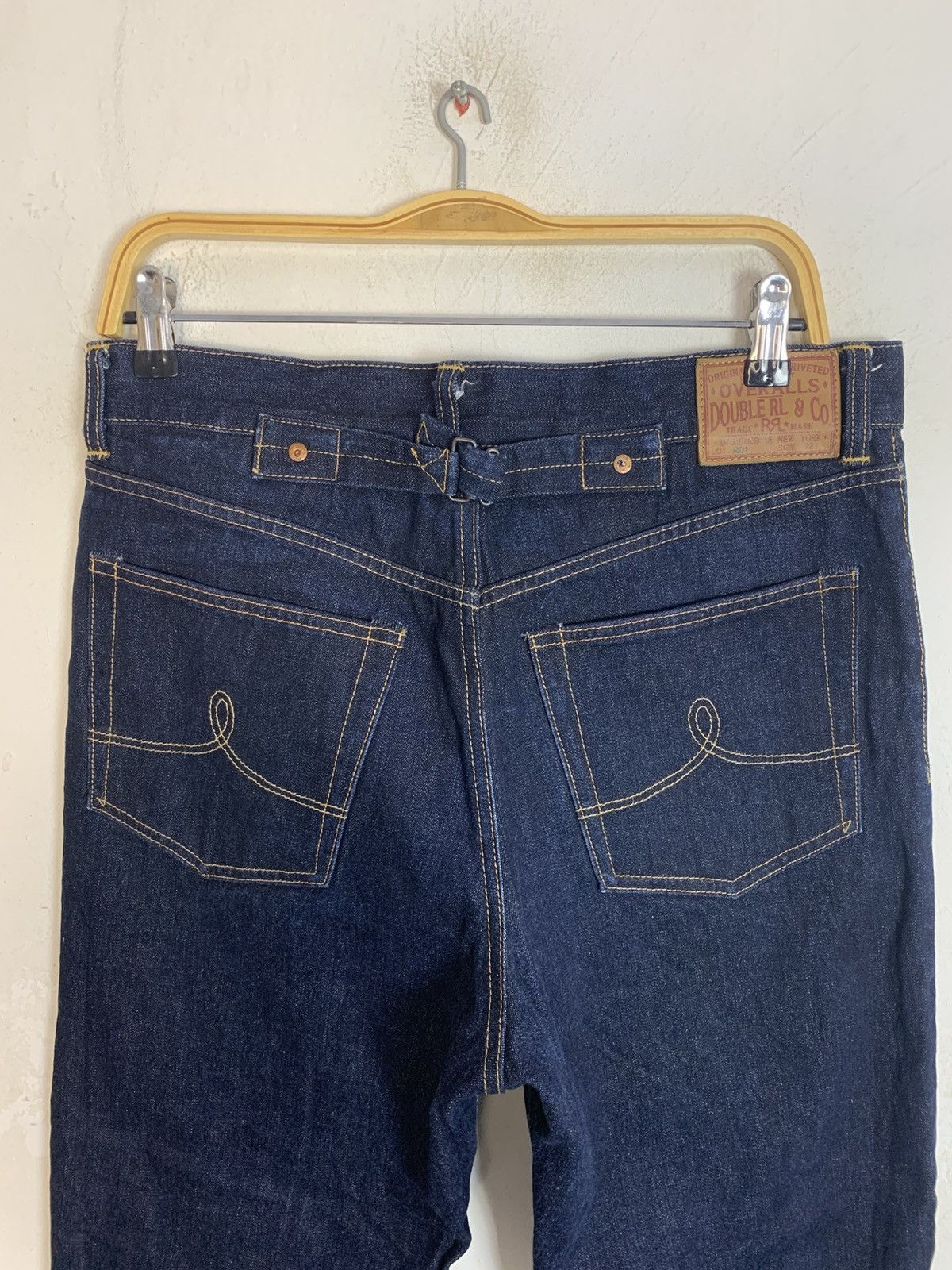 RRL Ralph Lauren Rare Double RL Ralph Lauren Lot R01 Indigo Denim Jeans Size US 32 / EU 48 - 1 Thumbnail