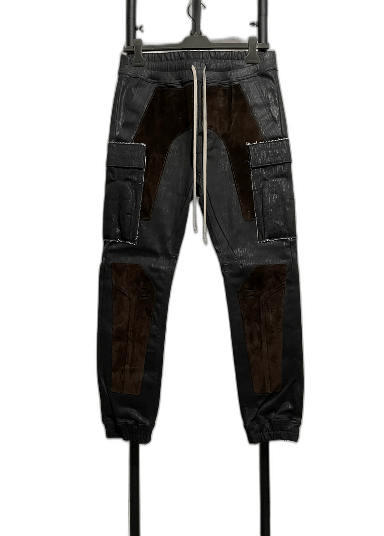 Rick Owens rick owens waxed long pants Size US 44 / EU 60 - 1 Thumbnail