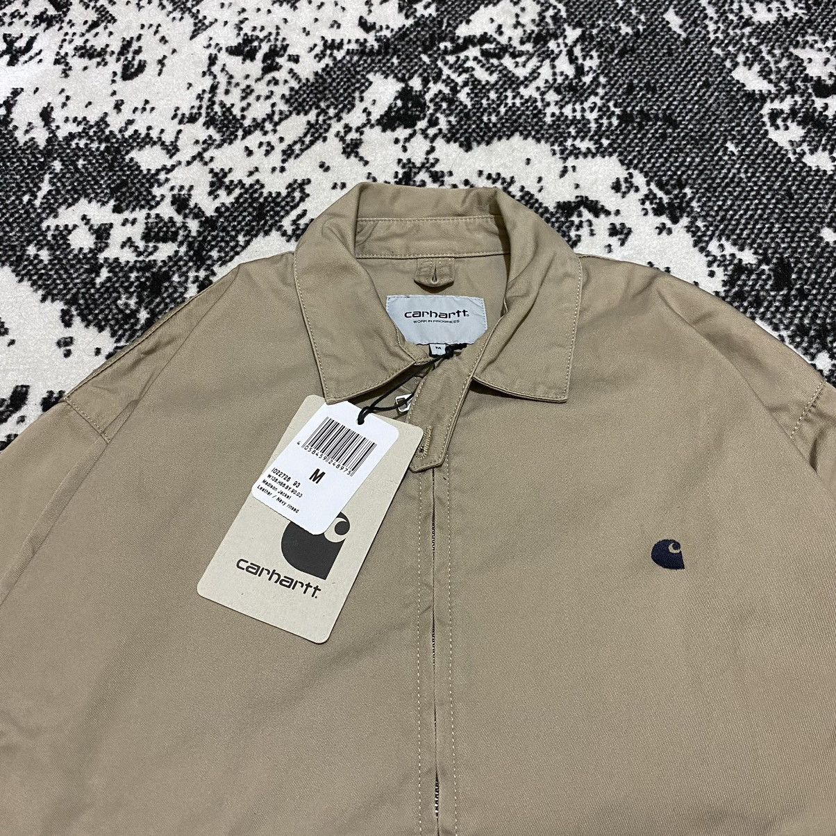 Carhartt × Carhartt Wip CARHARTT WIP MADISON JACKET LEATHER / NAVY / NAVY RINSED Size US M / EU 48-50 / 2 - 2 Thumbnail