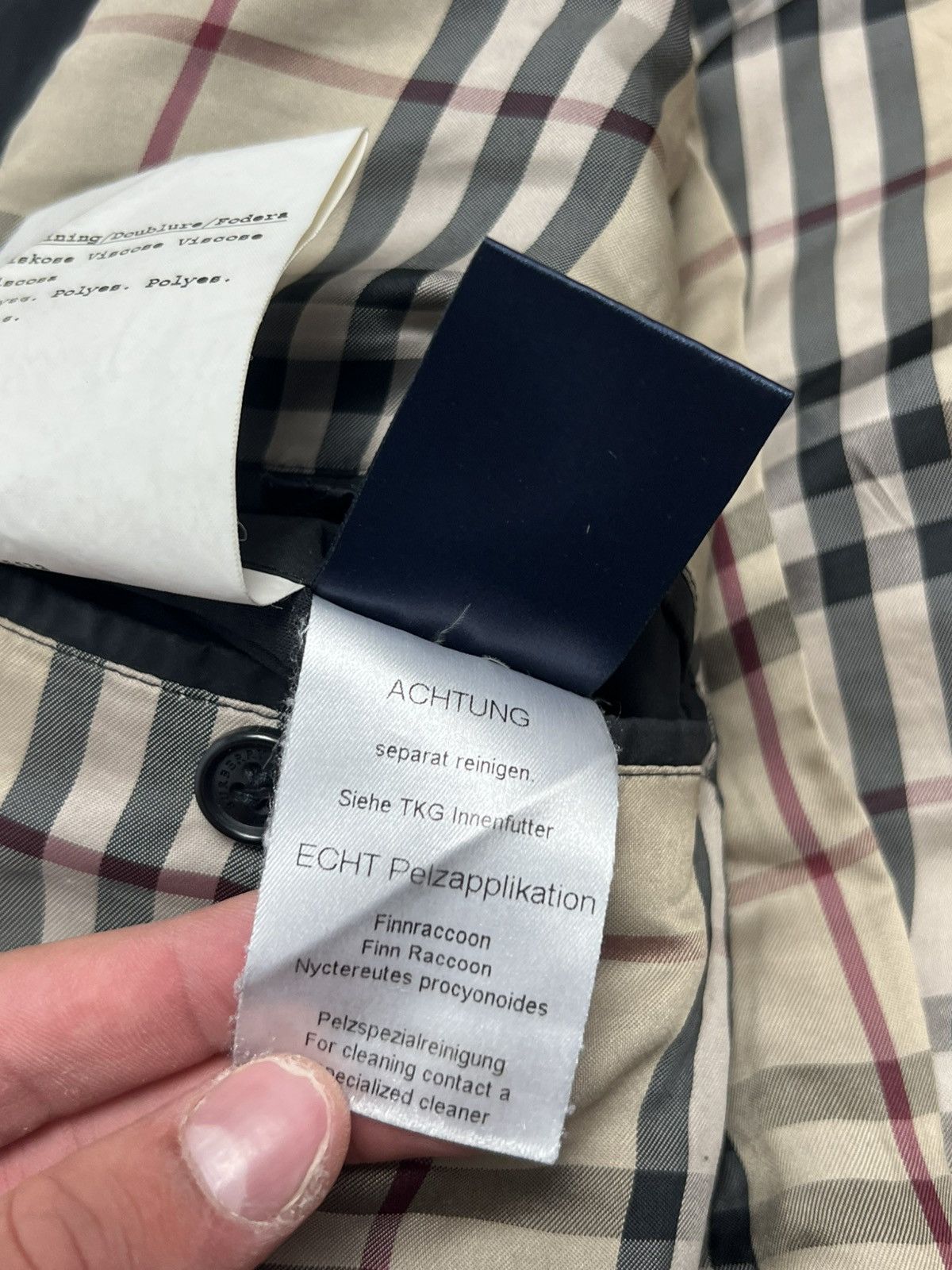 Burberry 📌BURBERRY London Parka Down Coat Jacket Size M / US 6-8 / IT 42-44 - 10 Thumbnail