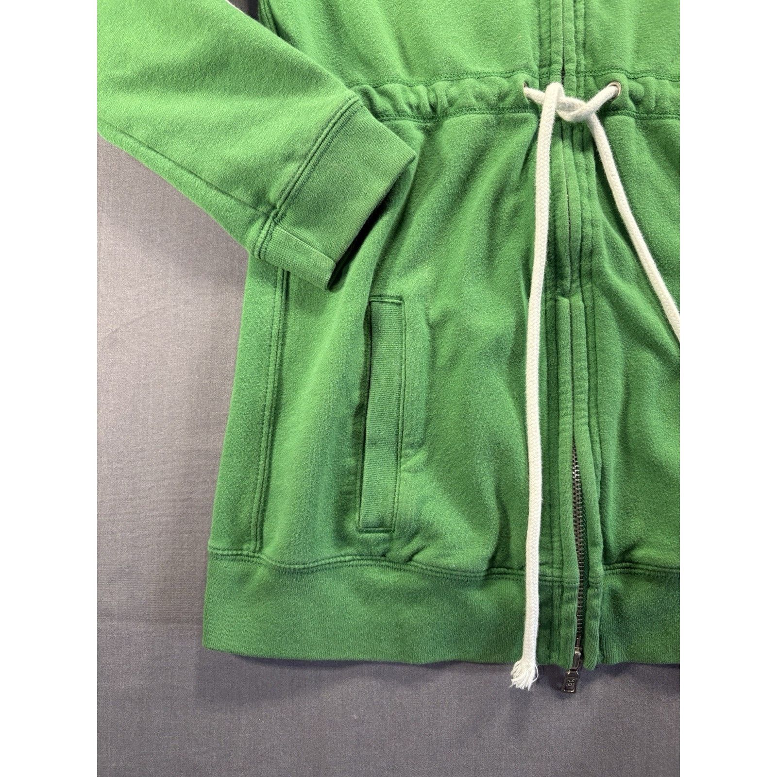 Hollister Y2K Hollister Full Zip Hoodie Women S Drawstring Waist Green Size S / US 4 / IT 40 - 3 Thumbnail