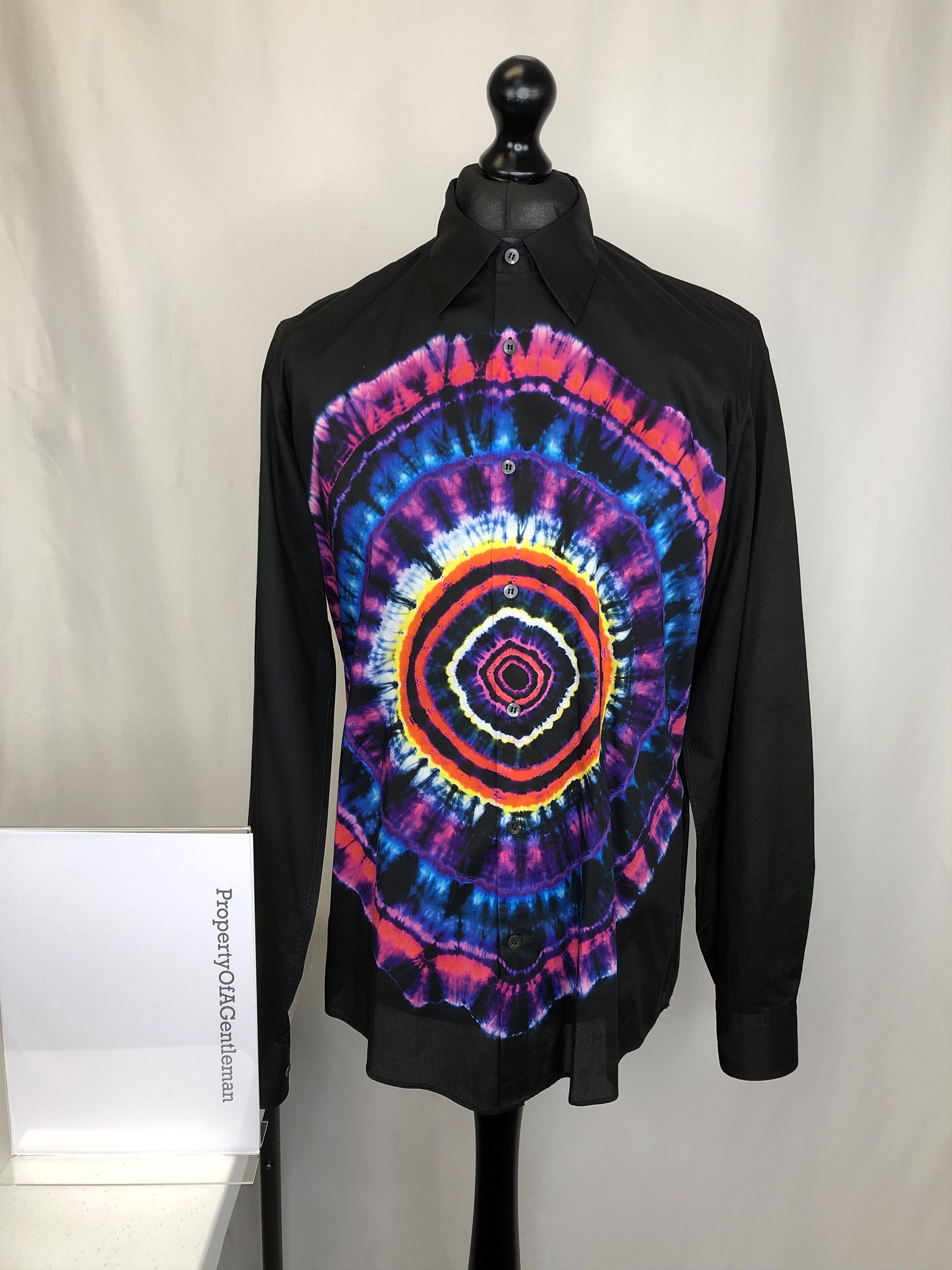 Dries Van Noten Dries Van Noten Tie Die Print Shirt Size US L / EU 52-54 / 3 - 1 Thumbnail