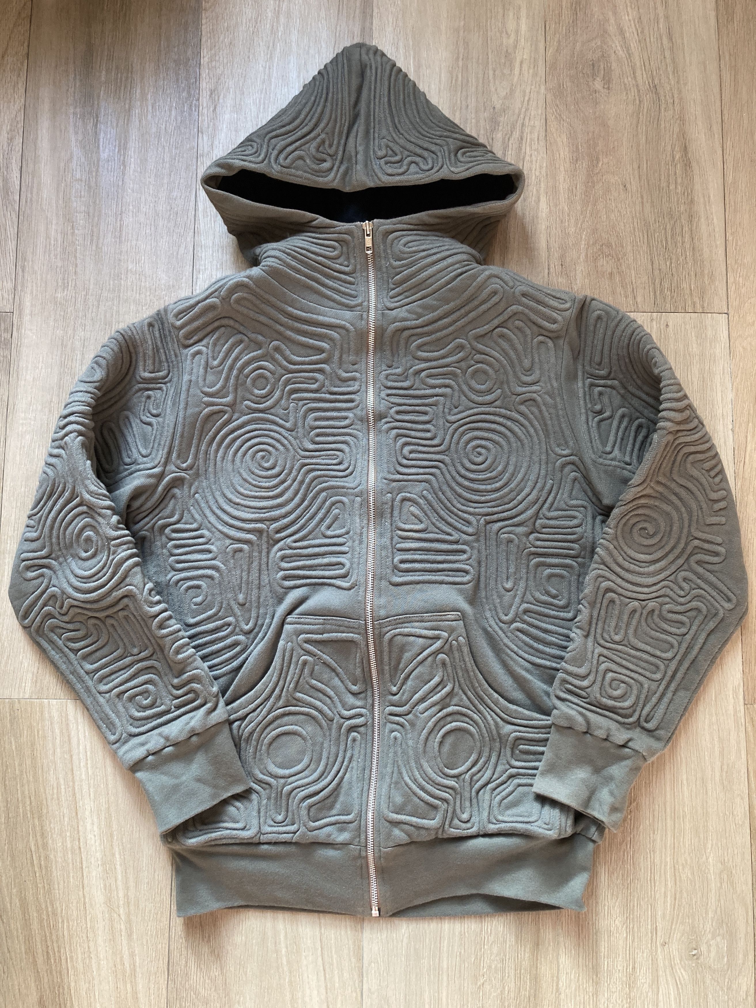KTZ KTZ Kokon To Zai Stitched Pattern Parka Size US M / EU 48-50 / 2 - 6 Thumbnail