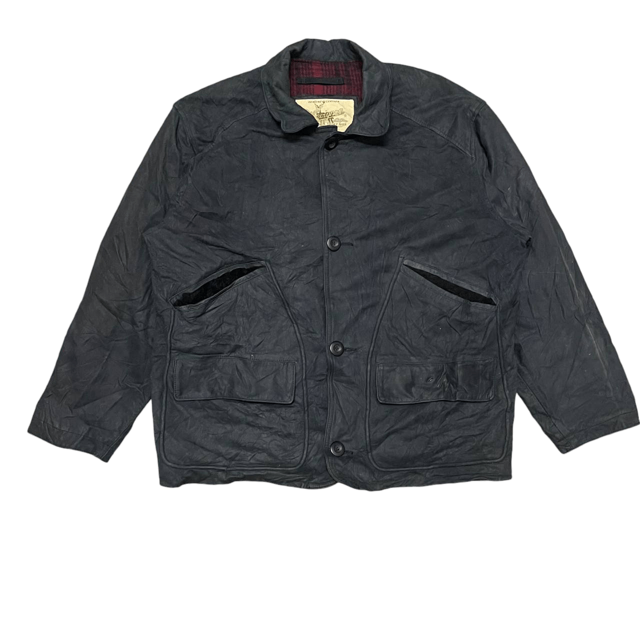 Chevignon Vintage Chevignon Genuine Leather Jacket Size US M / EU 48-50 / 2 - 2 Thumbnail