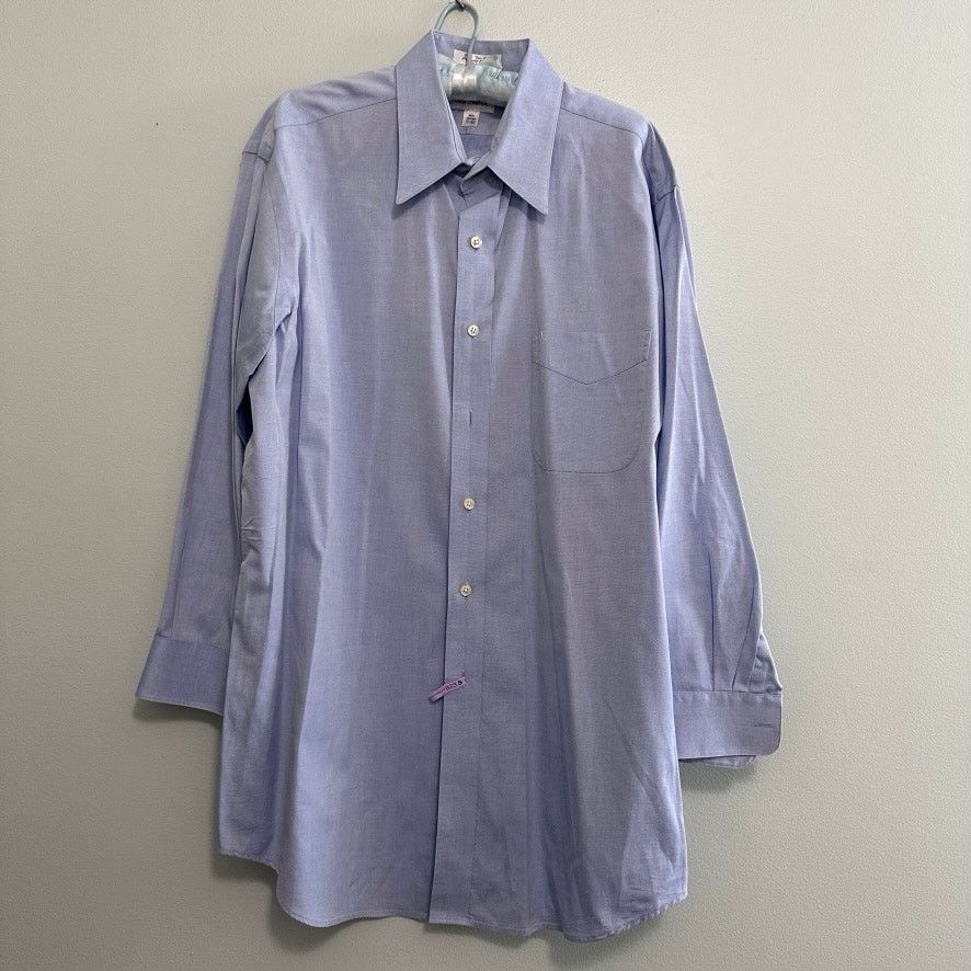 Paul Frederick Paul Frederick blue button down size 17 Size US XL / EU 56 / 4 - 2 Thumbnail