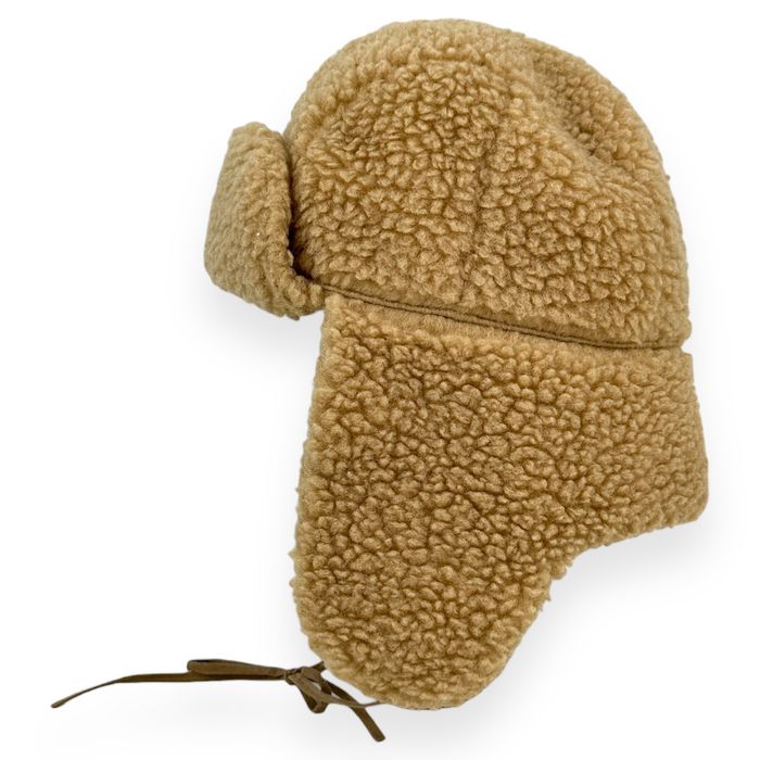 Cableami Boa Beige Made in Japan Aviator Hat | Grailed