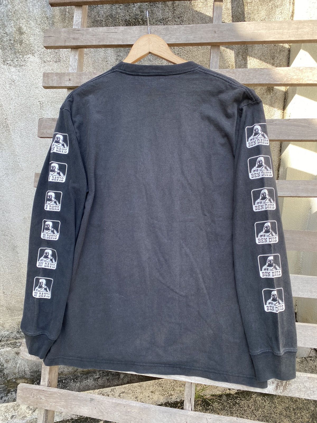 Ben Davis Vintage Sunfaded Ben Davis Big Print Long Sleeve Size US L / EU 52-54 / 3 - 5 Thumbnail