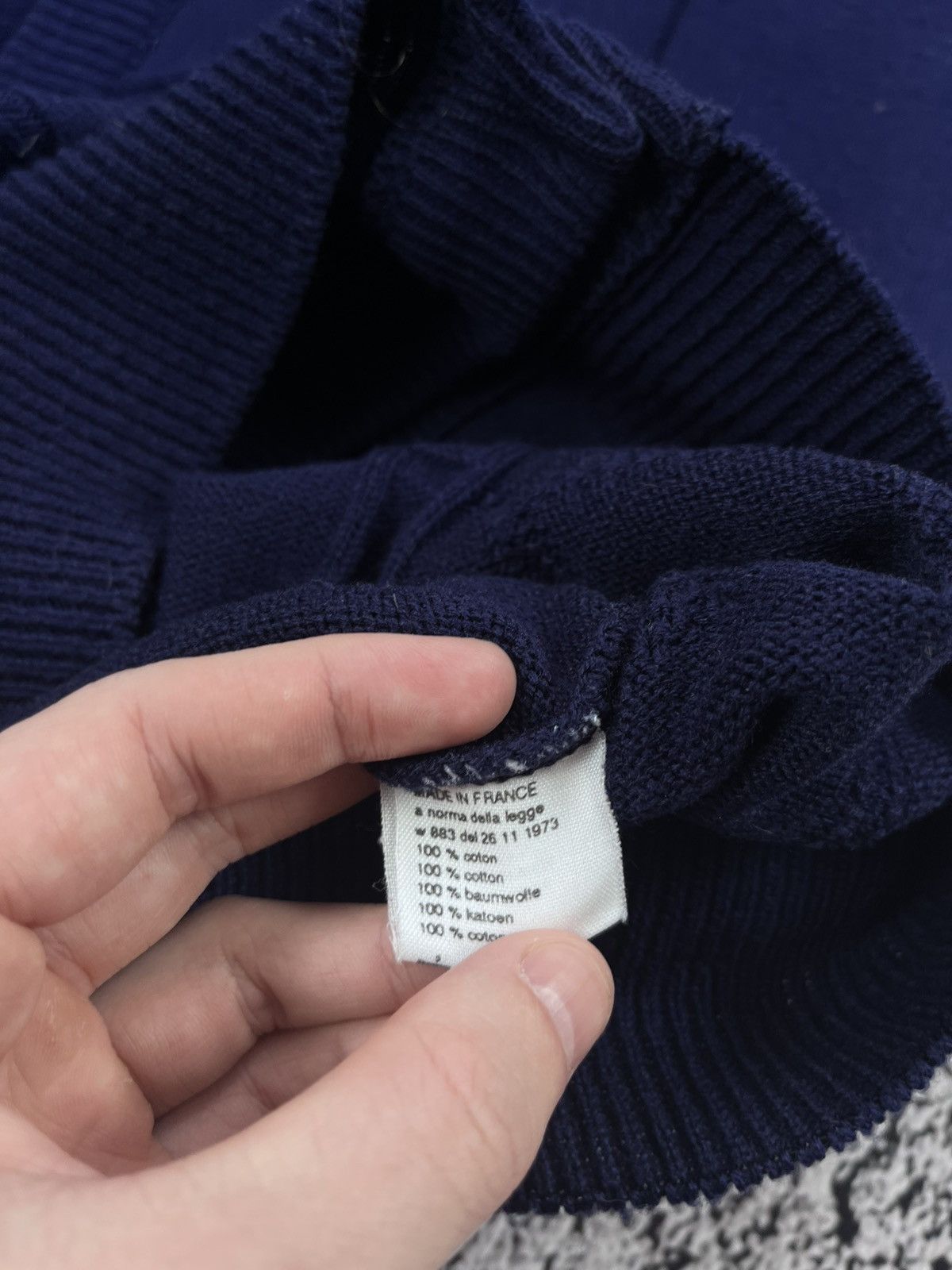 Lacoste Chemise Lacoste Vintage 90s Knit Cardigan Size US L / EU 52-54 / 3 - 10 Thumbnail
