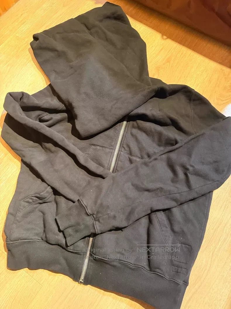 Rick Owens Rick Owens Solid Zip Long Sleeve Wizard Hoodie Size US L / EU 52-54 / 3 - 1 Thumbnail