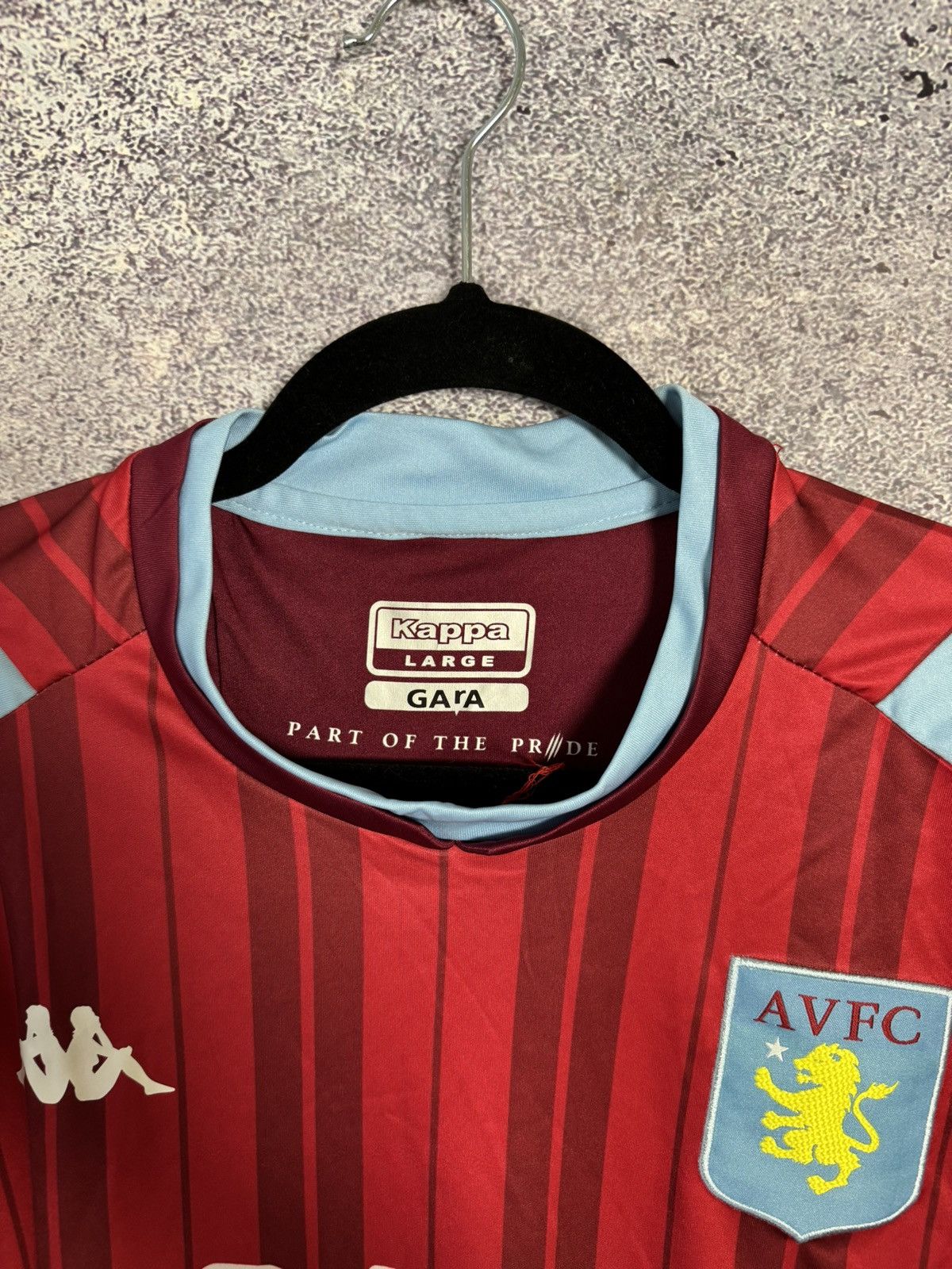 Kappa × Vintage Vintage Aston Villa 2021/22 Kappa Soccer Jersey Large Size US L / EU 52-54 / 3 - 9 Thumbnail