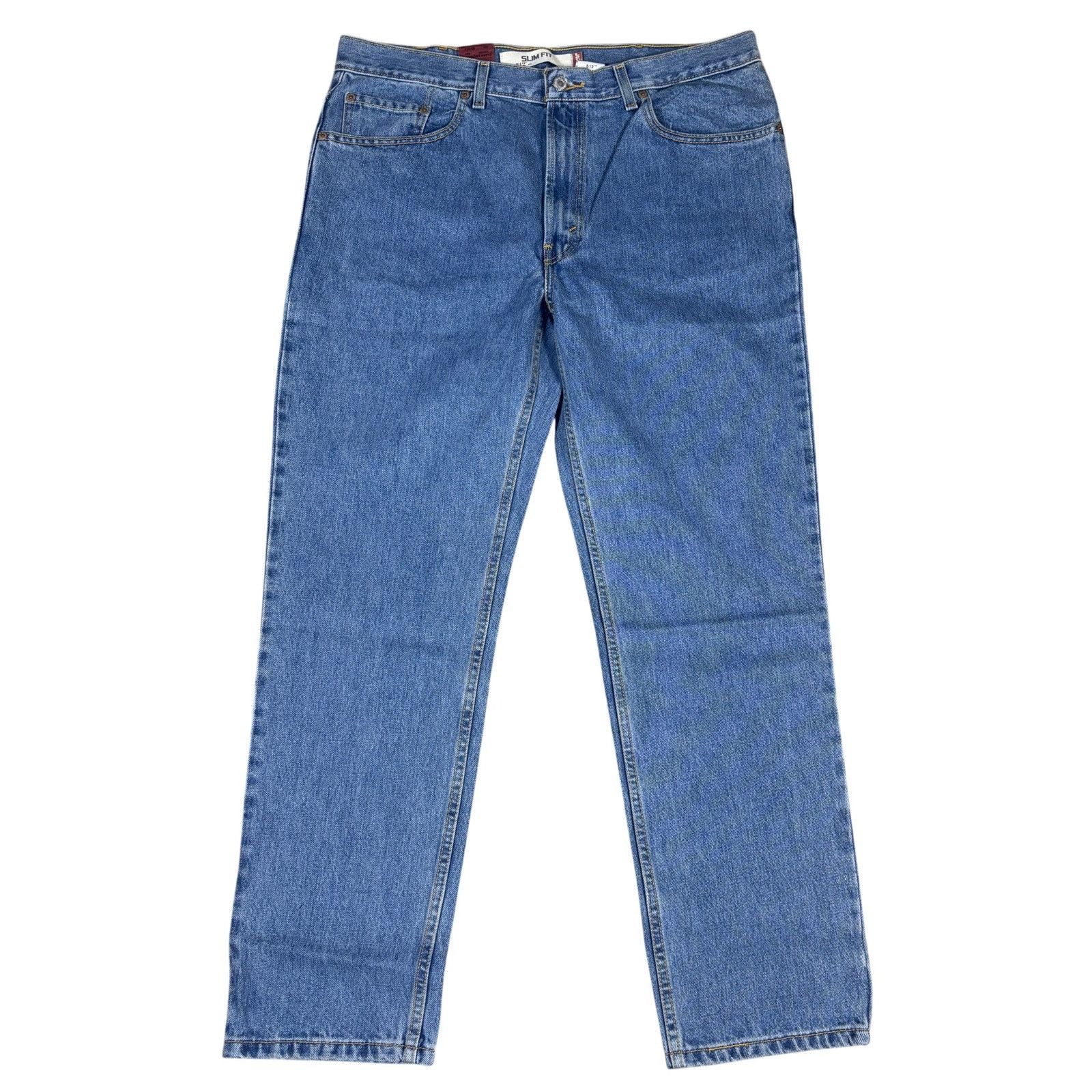 Levi's vintage y2k 2004 NWT Levis Slim Fit 512 Deadstock jeans 38 Size US 38 / EU 54 - 2 Thumbnail