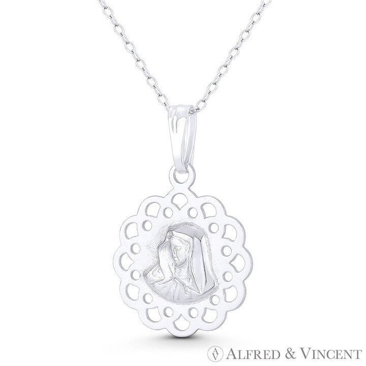 Other Holy Mother of God Virgin Mary Medal Religious Pendant Size ONE SIZE - 1 Preview