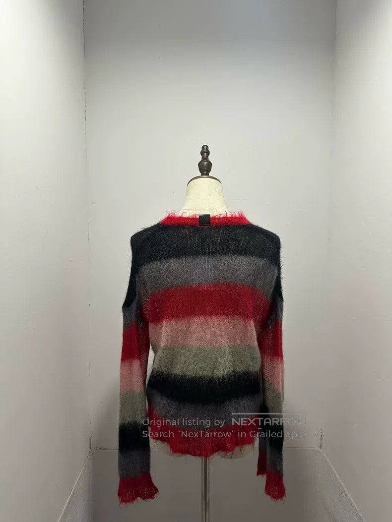 Other Loewe Leather logo mohair striped sweater Size XS / US 0-2 / IT 36-38 - 2 Thumbnail