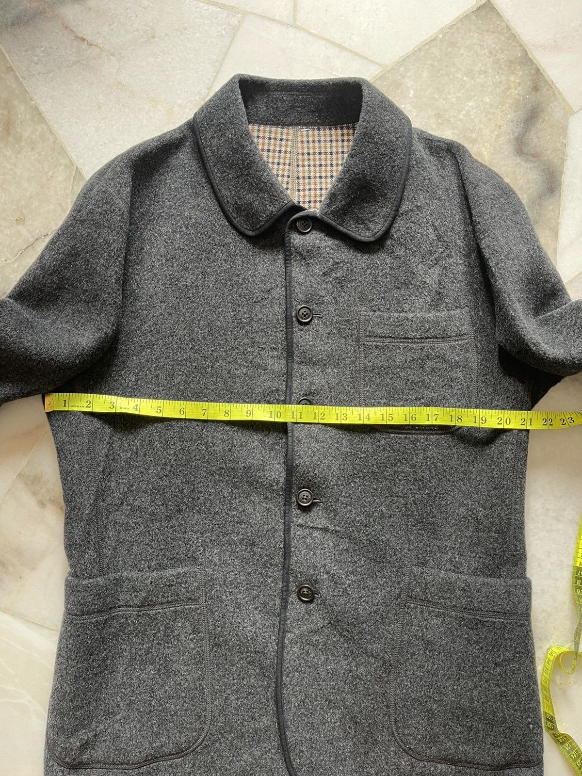 Aquascutum Aquascutum London Wool Chore Jacket #98 Size US L / EU 52-54 / 3 - 17 Thumbnail