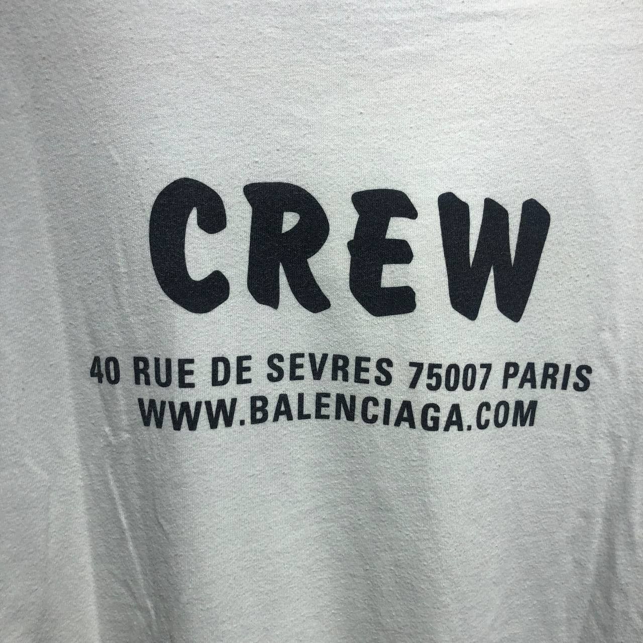 Balenciaga Balenciaga Crew tee Size US L / EU 52-54 / 3 - 5 Thumbnail