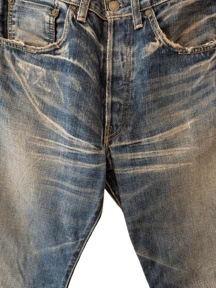 Levi's × Levi's Vintage Clothing LEVI'S VINTAGE CLOTHING DISTRESSED PROCESS JEANS Size US 32 / EU 48 - 5 Thumbnail