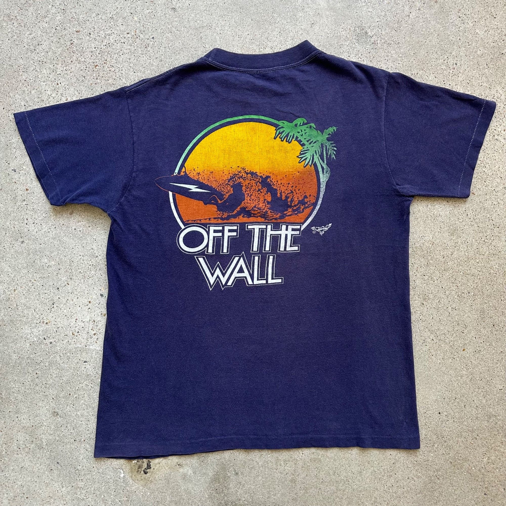 Vintage 70s Off The Wall Rip Curl Surf Shop Shirt