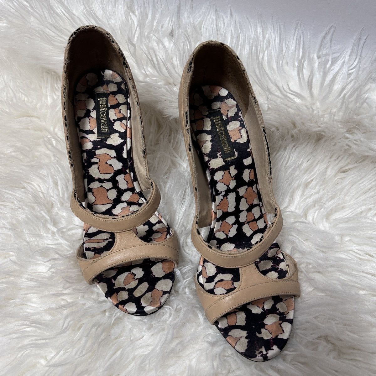 Just Cavalli Just Cavalli x Roberto Cavalli heels vintage size 38 Size US 7 / IT 37 - 3 Thumbnail
