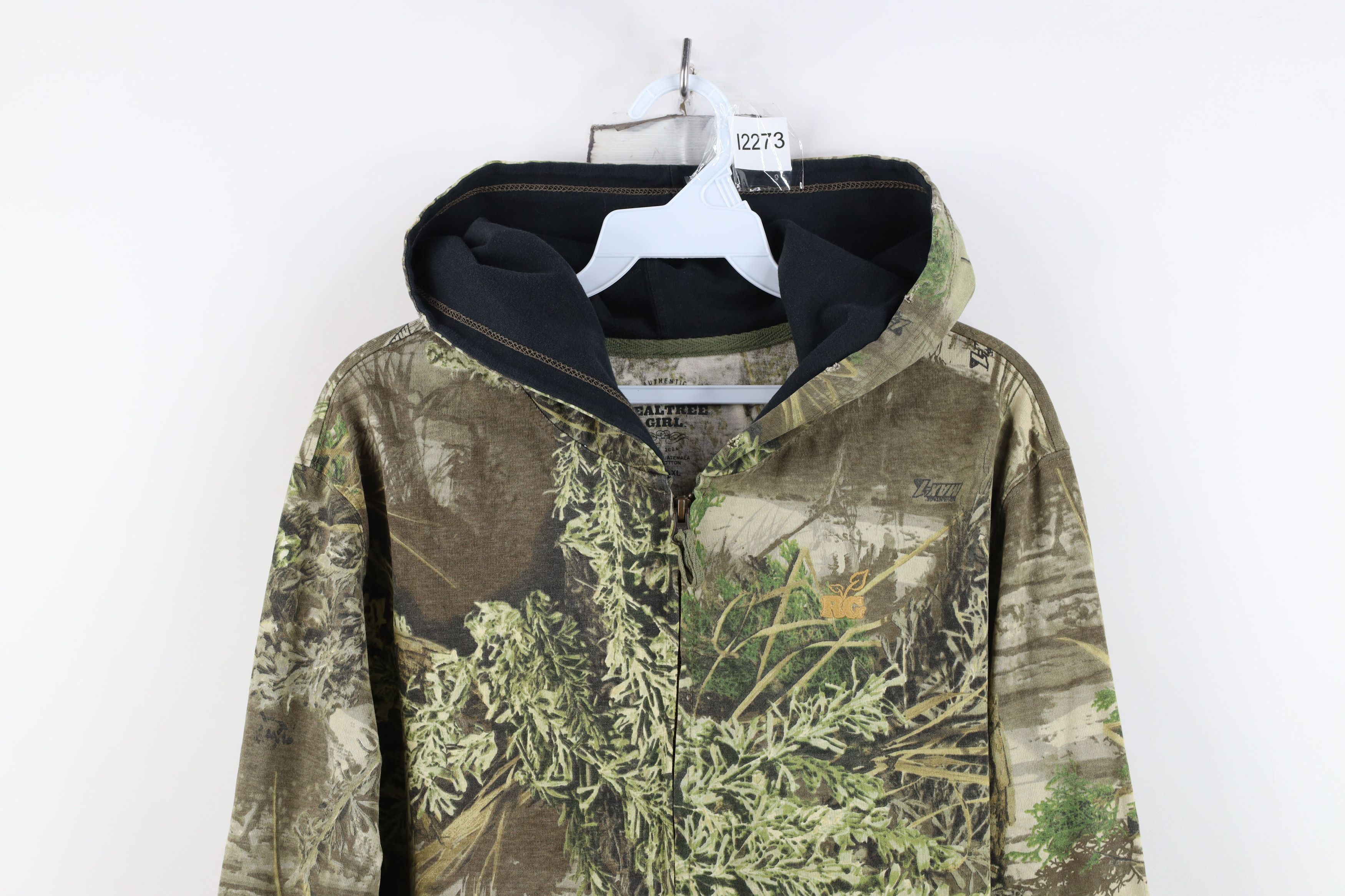 Vintage Vintage Y2K Streetwear Ribbed Full Zip Hoodie Sweatshirt Size XXL / US 16-18 / IT 52-54 - 2 Thumbnail