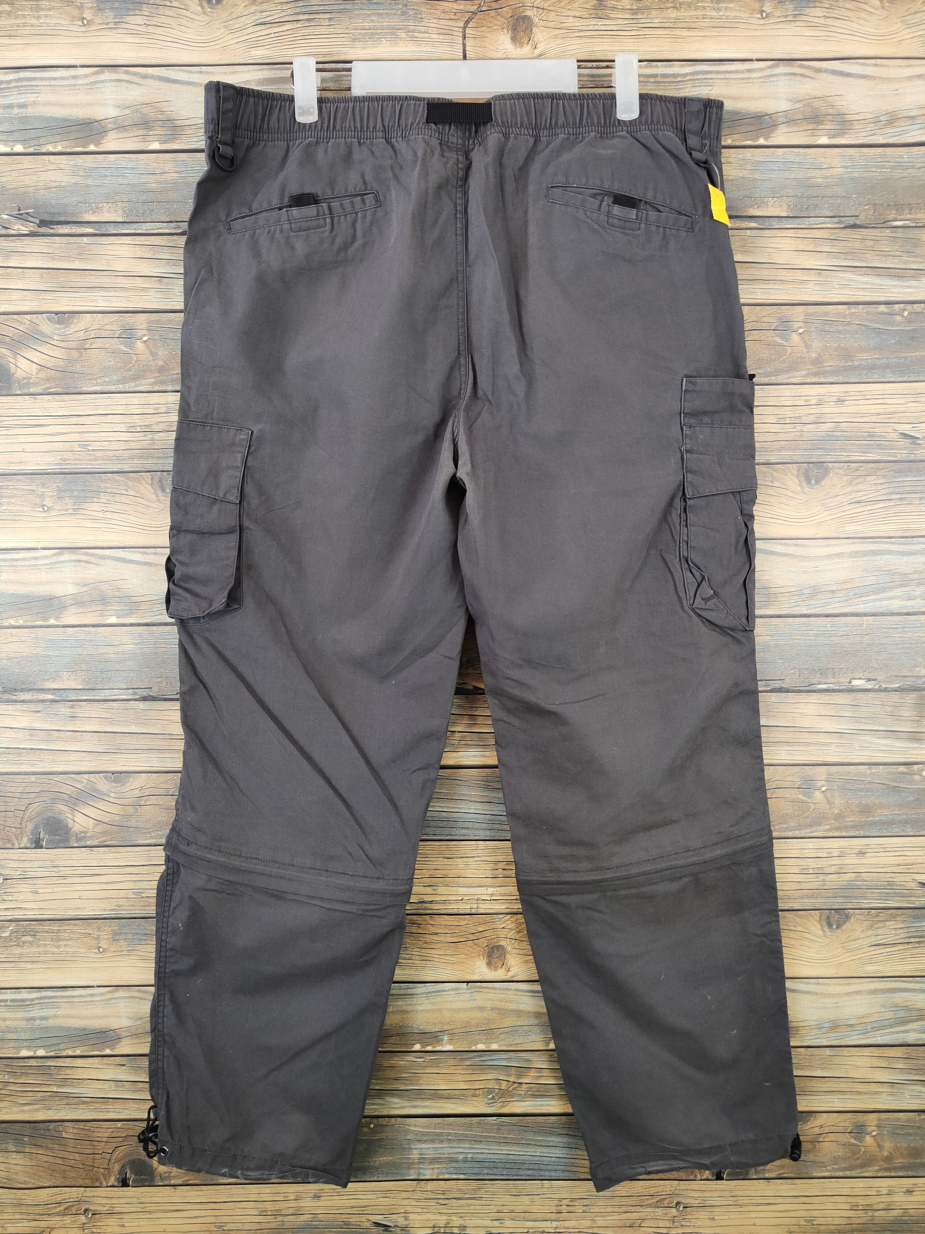 Airwalk Airwalk Dark Brown Multipocket Tactical Cargo Pants #W1854 Size US 35 - 7 Thumbnail