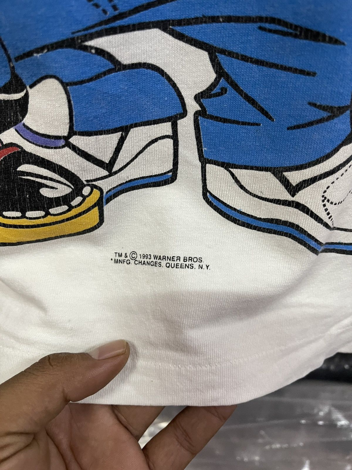 Vintage Vintage 90s Looney Tunes Taz Tasmanian All Over Print🔥🔥🔥 Size US L / EU 52-54 / 3 - 6 Thumbnail
