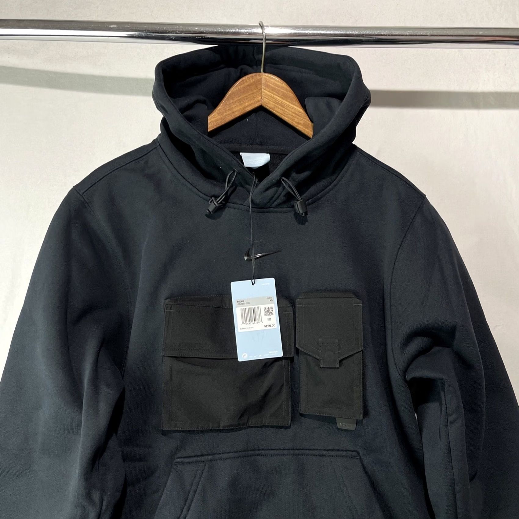 Nike Nike Nocta Hoodie Mens XS Black Tech Sweatshirt Carrier DA3991-010 Size US XS / EU 42 / 0 - 2 Thumbnail