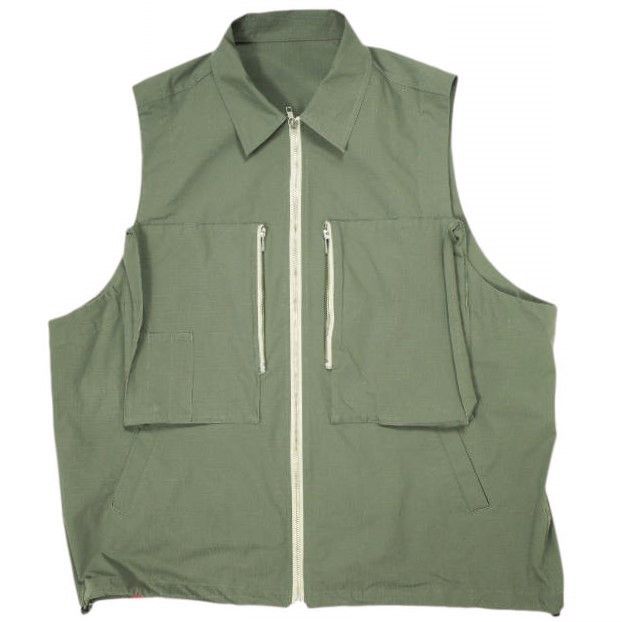 Other Other PHINGERIN FLOAT POCKETS ZIP VEST Polyester Vest Others Tops PD-241-JK-111 DUTY FREE for USA Size ONE SIZE - 1 Thumbnail
