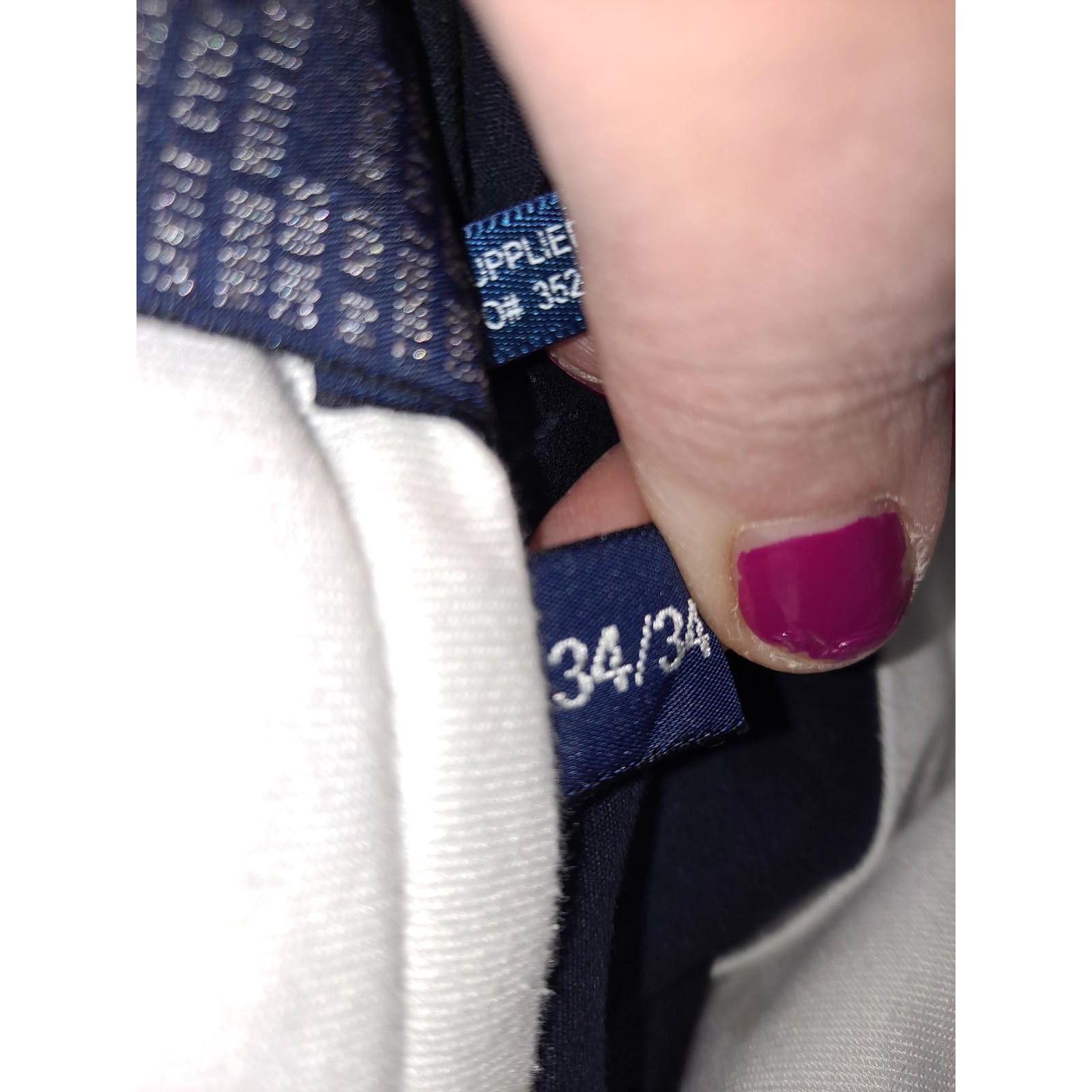 Other Polo Golf Navy Blue Fairway Fit Cotton Twill Golf Pants Size Size US 34 / EU 50 - 7 Thumbnail