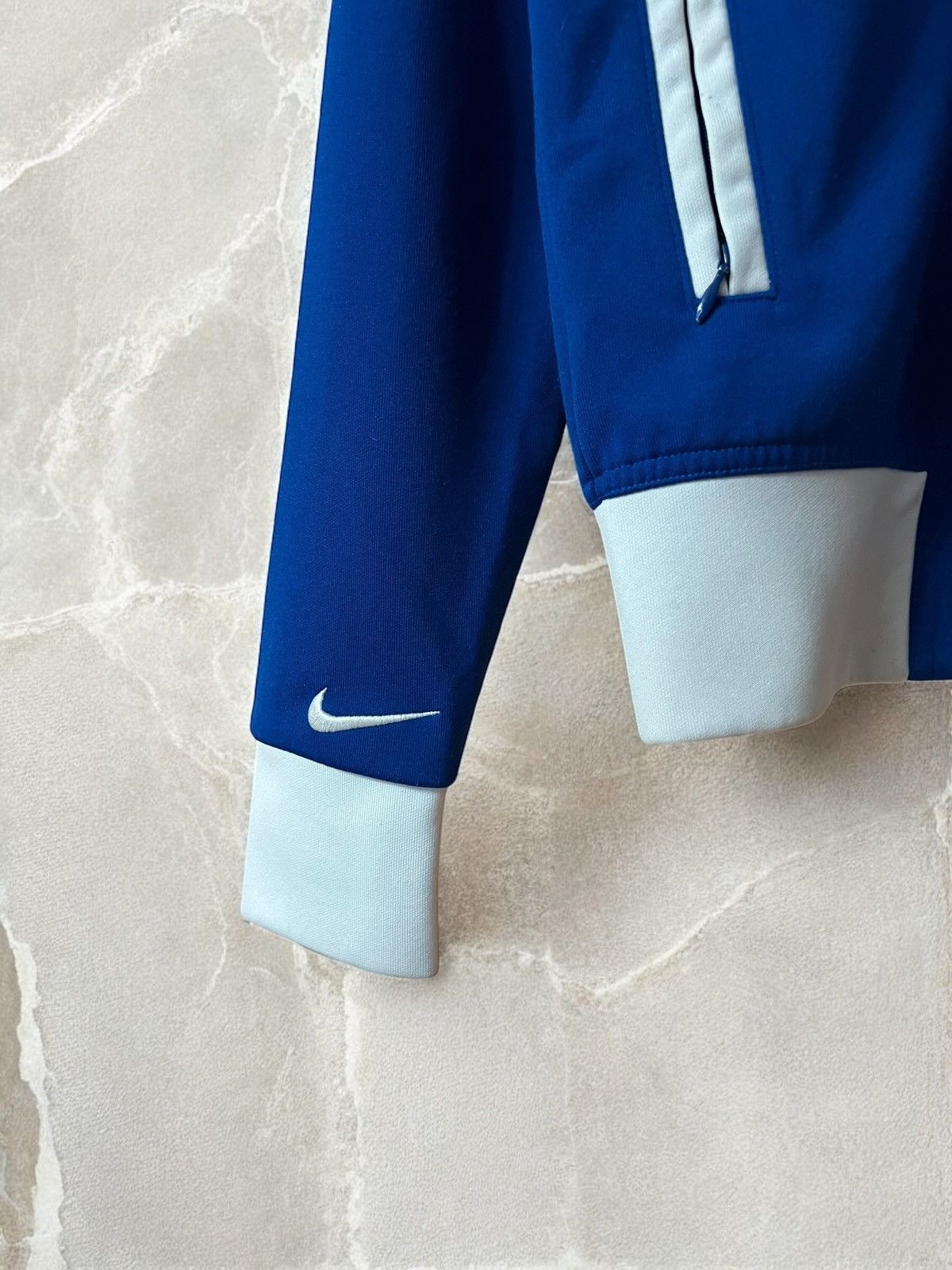 Nike × Vintage NIKE Italy "AZZURRI ULTRAS TRACK Jacket soccer National Team Size US S / EU 44-46 / 1 - 6 Thumbnail