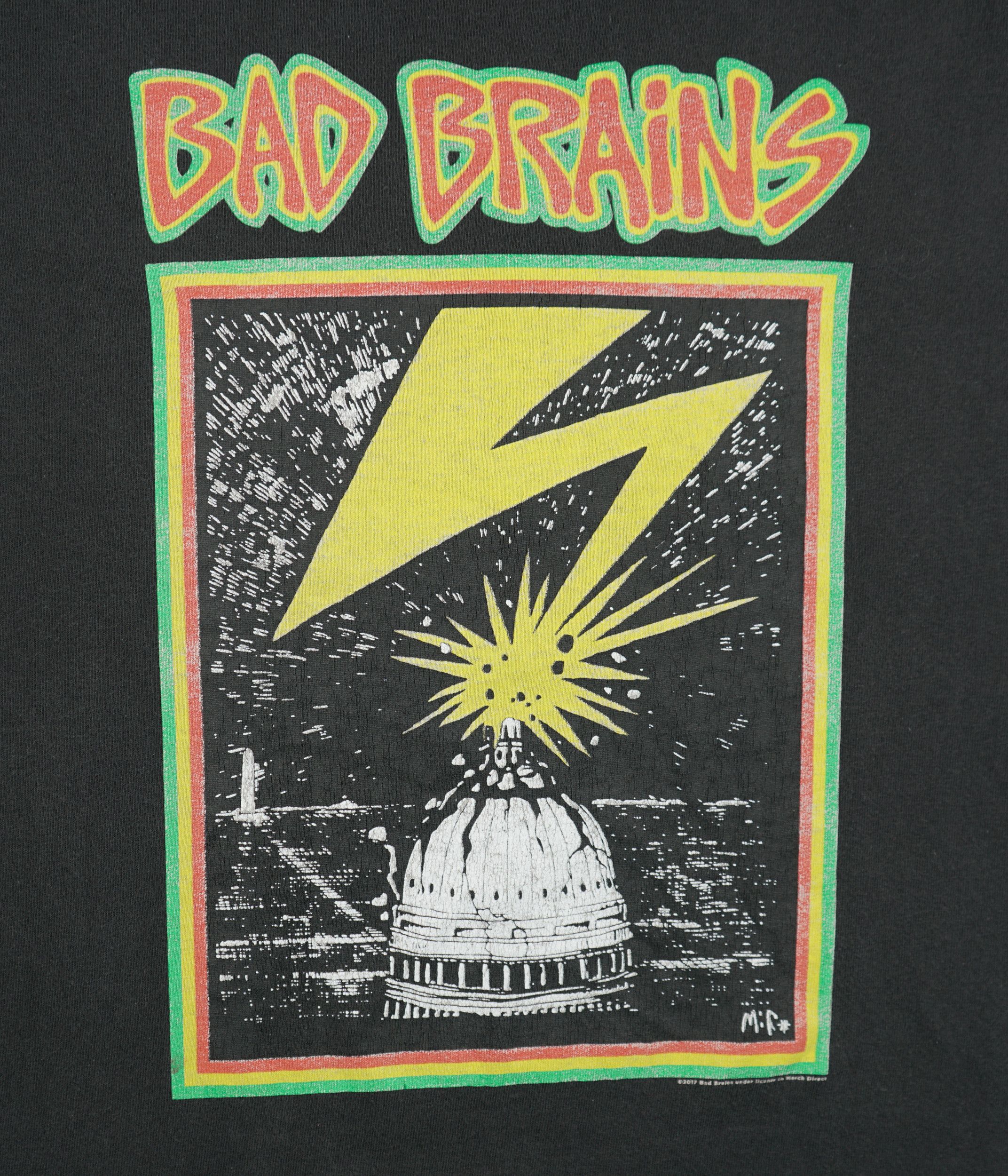 Band Tees × Vintage Vintage Bad Brains T Shirt Size US M / EU 48-50 / 2 - 2 Thumbnail