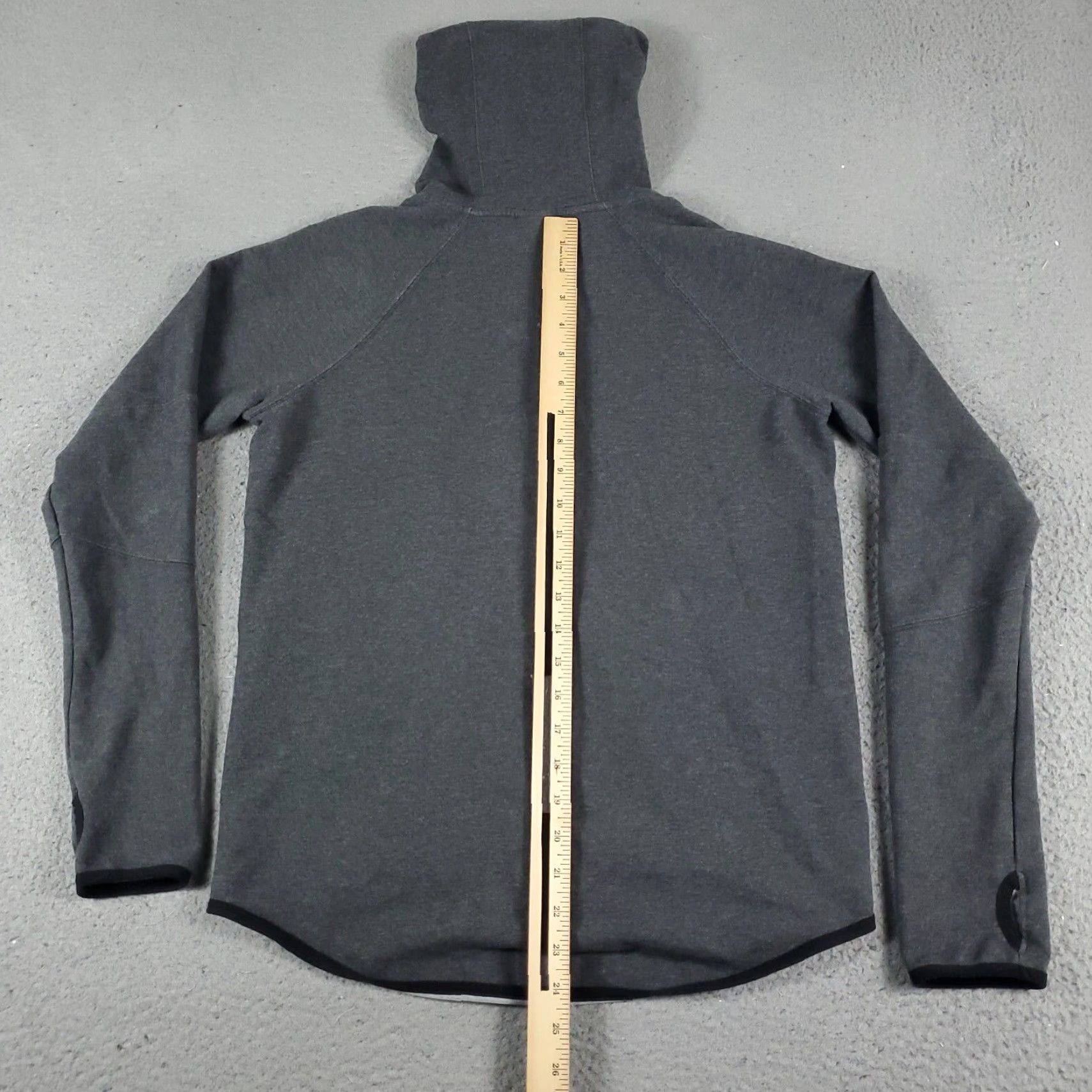 Reebok Reebok Hoodie Womens Small Gray Full Zip Sweatshirt Size S / US 4 / IT 40 - 6 Thumbnail