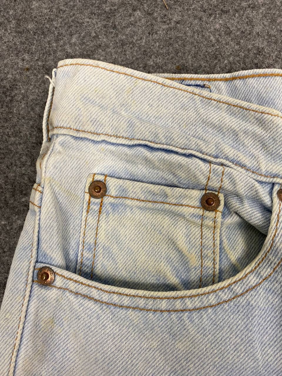 Levi's vintage levis 518 lightwash denim nice design Size US 30 / EU 46 - 12 Thumbnail