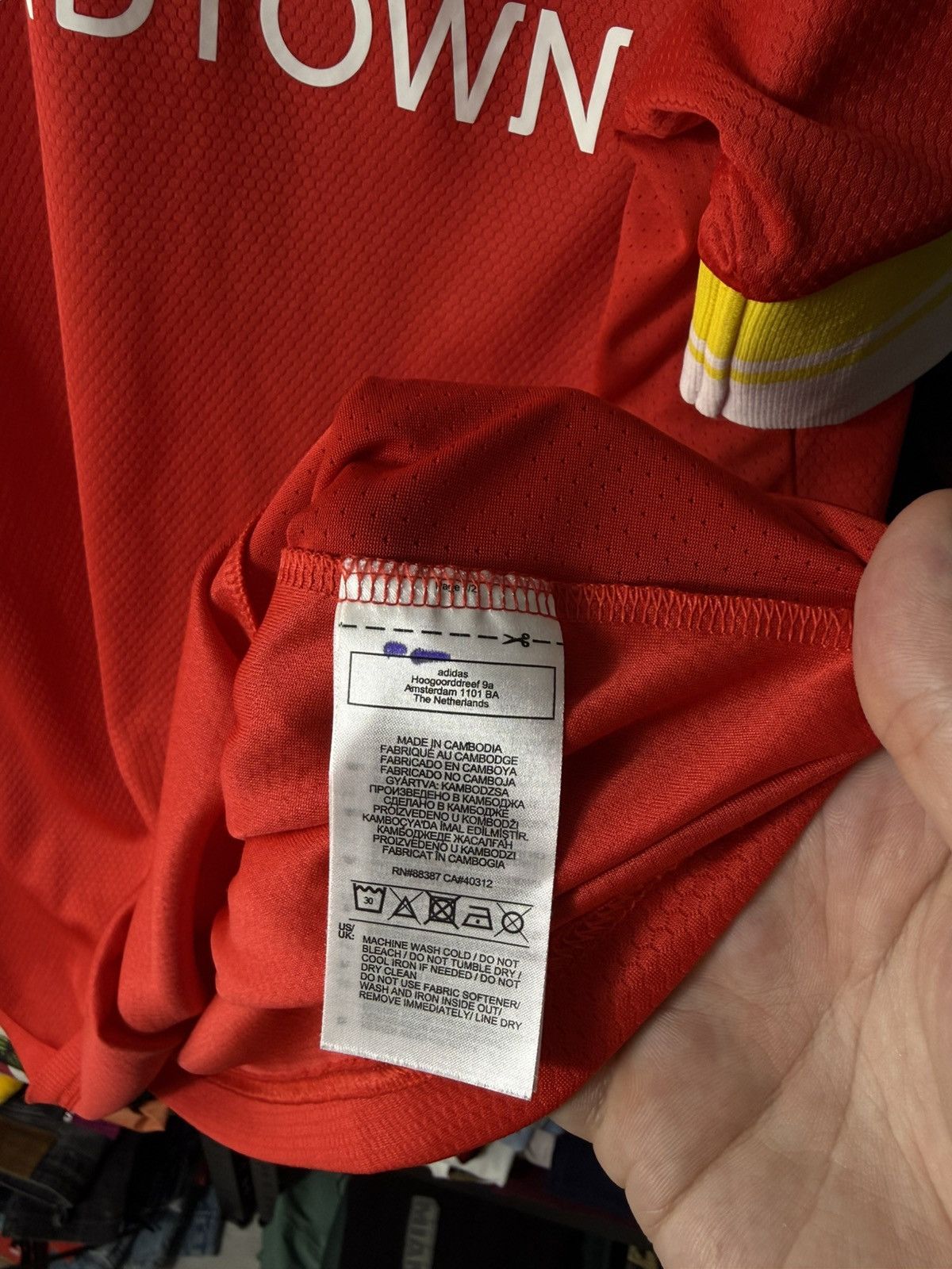 Adidas Adidas Union Berlin Jersey XXL Red Soccer Shirt Aroundtown Size US XXL / EU 58 / 5 - 10 Thumbnail