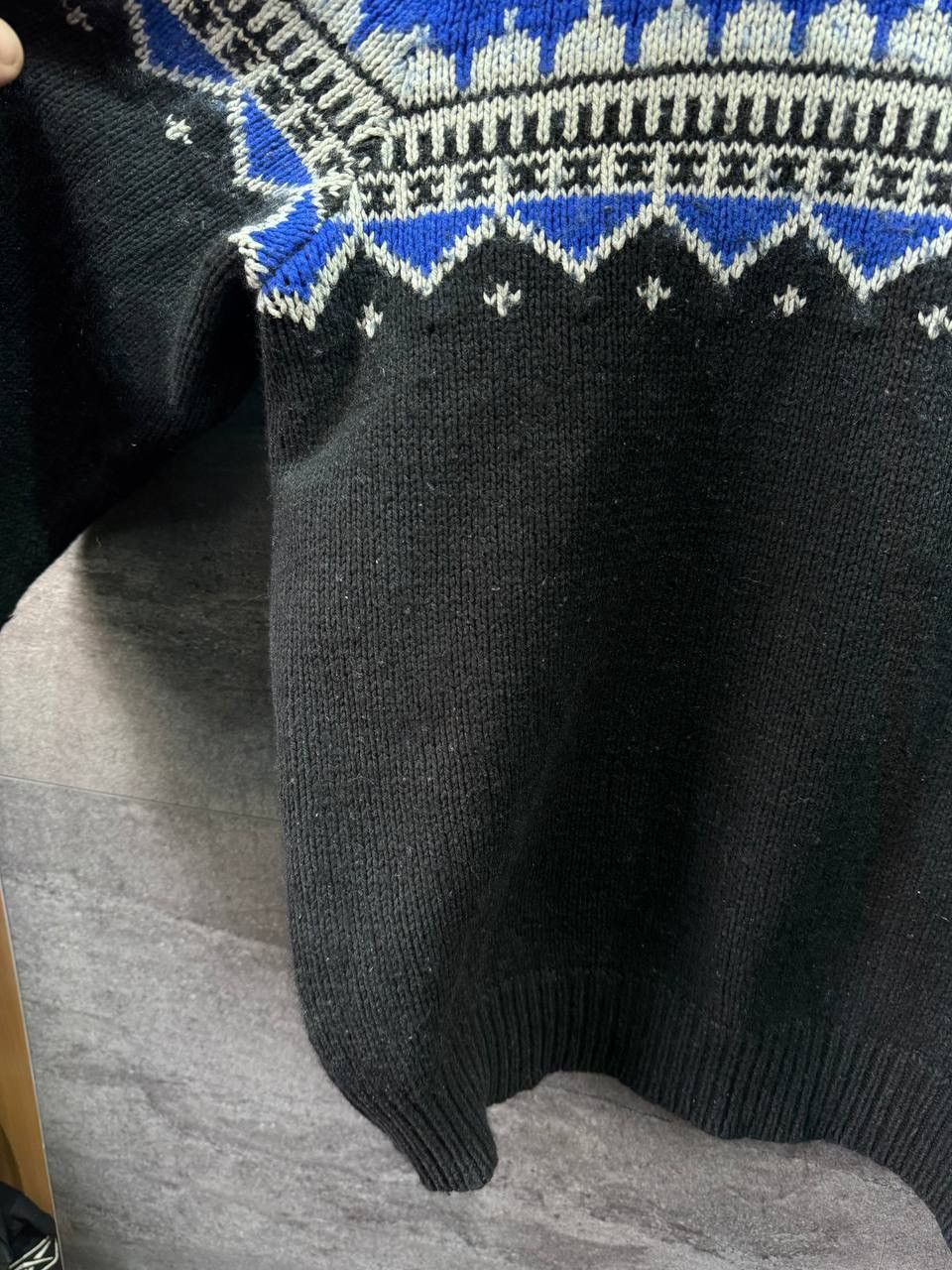 Ralph Lauren Polo Ralph Lauren Norwegian Knit Hoodie Men’s Wool Sweater Size US XL / EU 56 / 4 - 5 Thumbnail