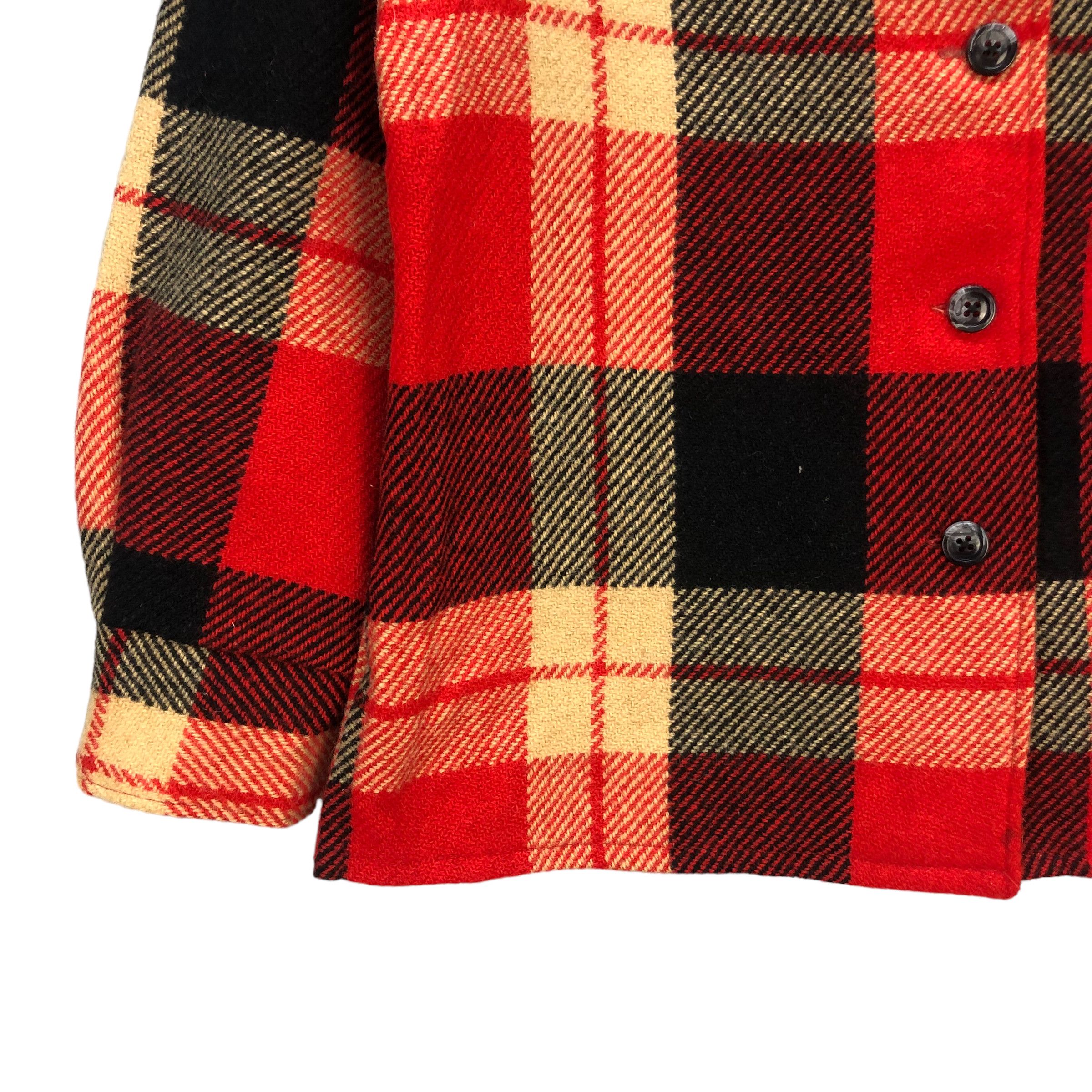 Japanese Brand SAGAMI LIC TARTAN CASUAL JACKET #7350-132 Size M / US 6-8 / IT 42-44 - 4 Thumbnail