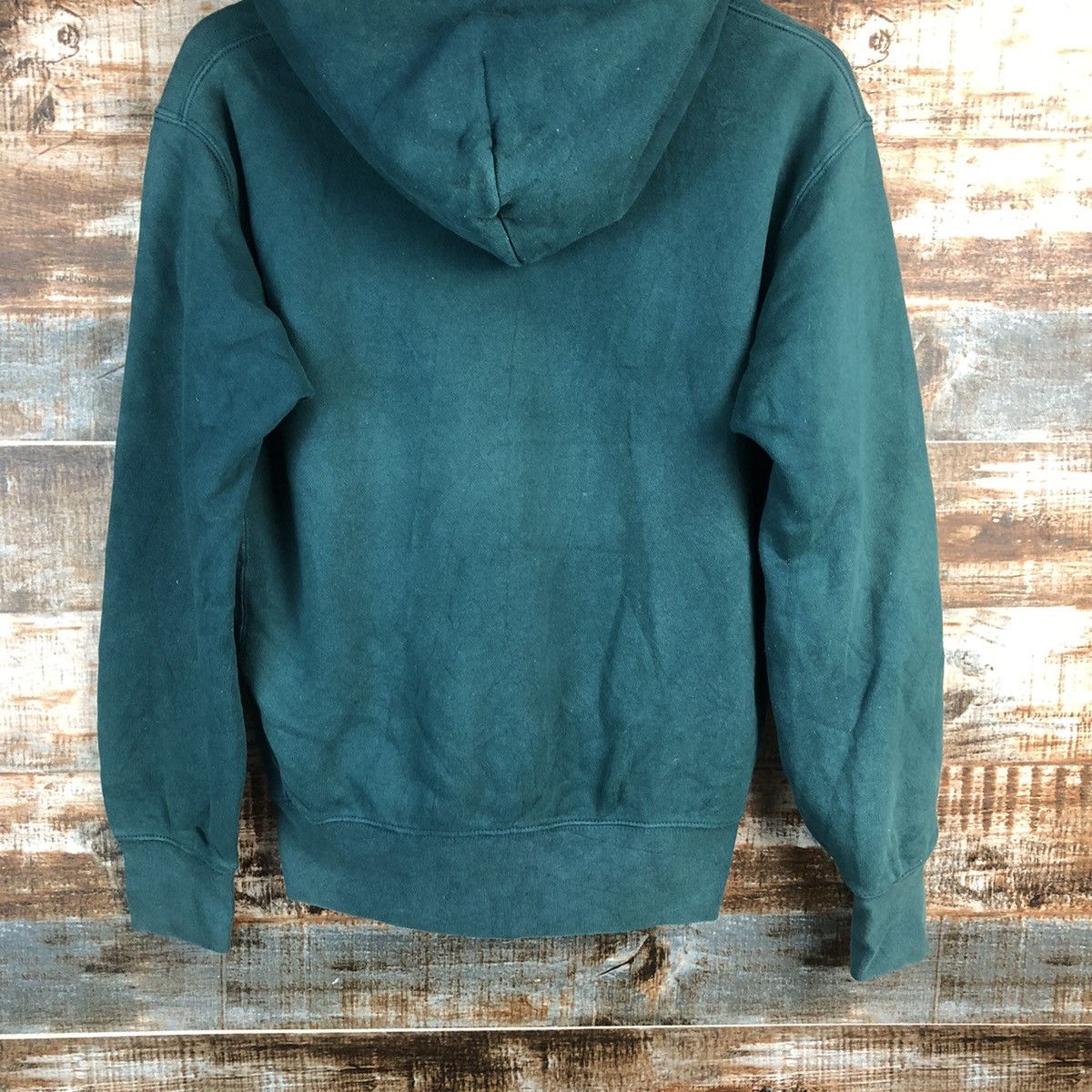 Japanese Brand Uniqlo japan vintage plain Green Hoodie sweatshirt #A2308 Size US S / EU 44-46 / 1 - 15 Thumbnail